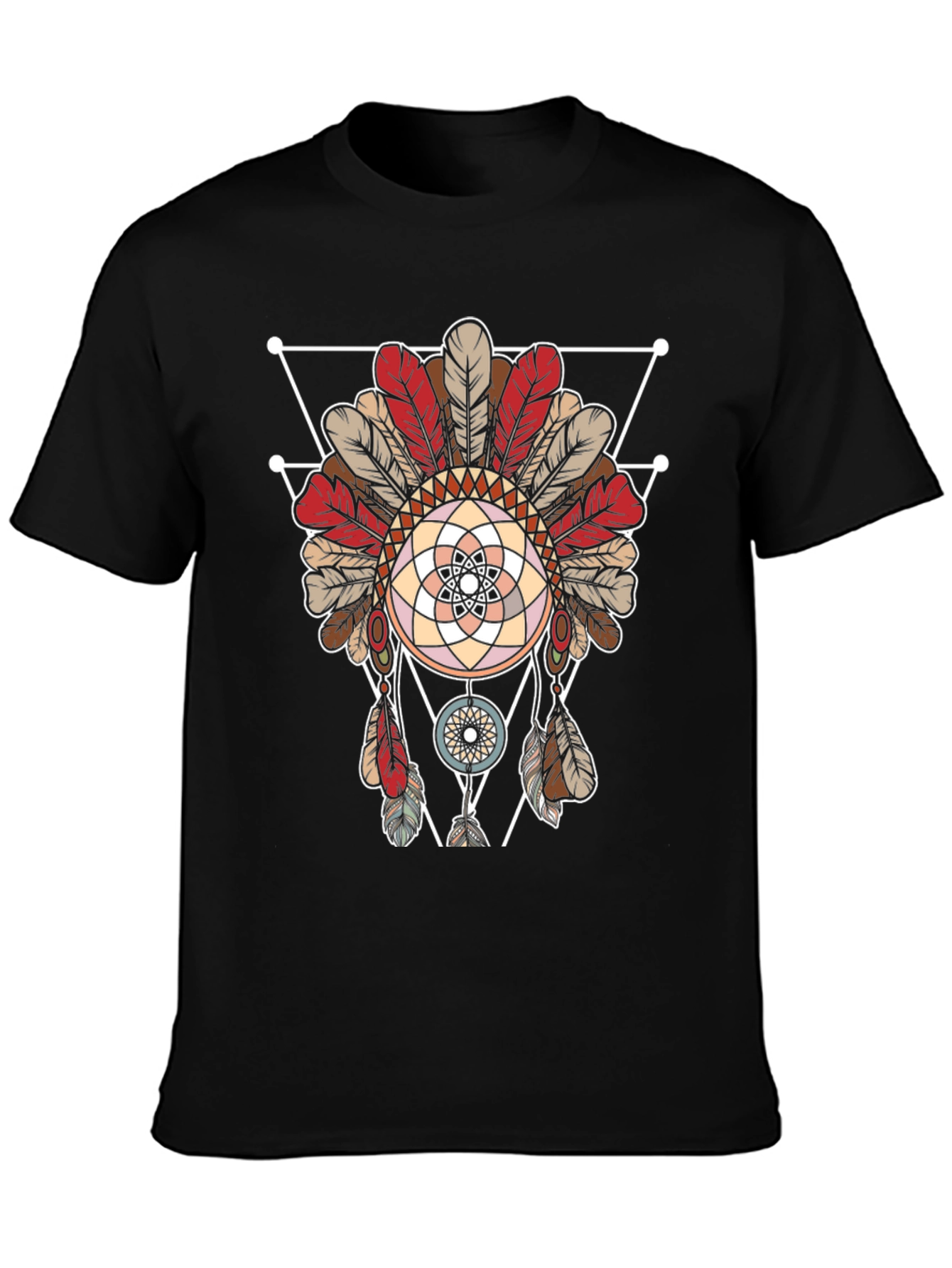Geometric Dreamcatcher Graphic Tee