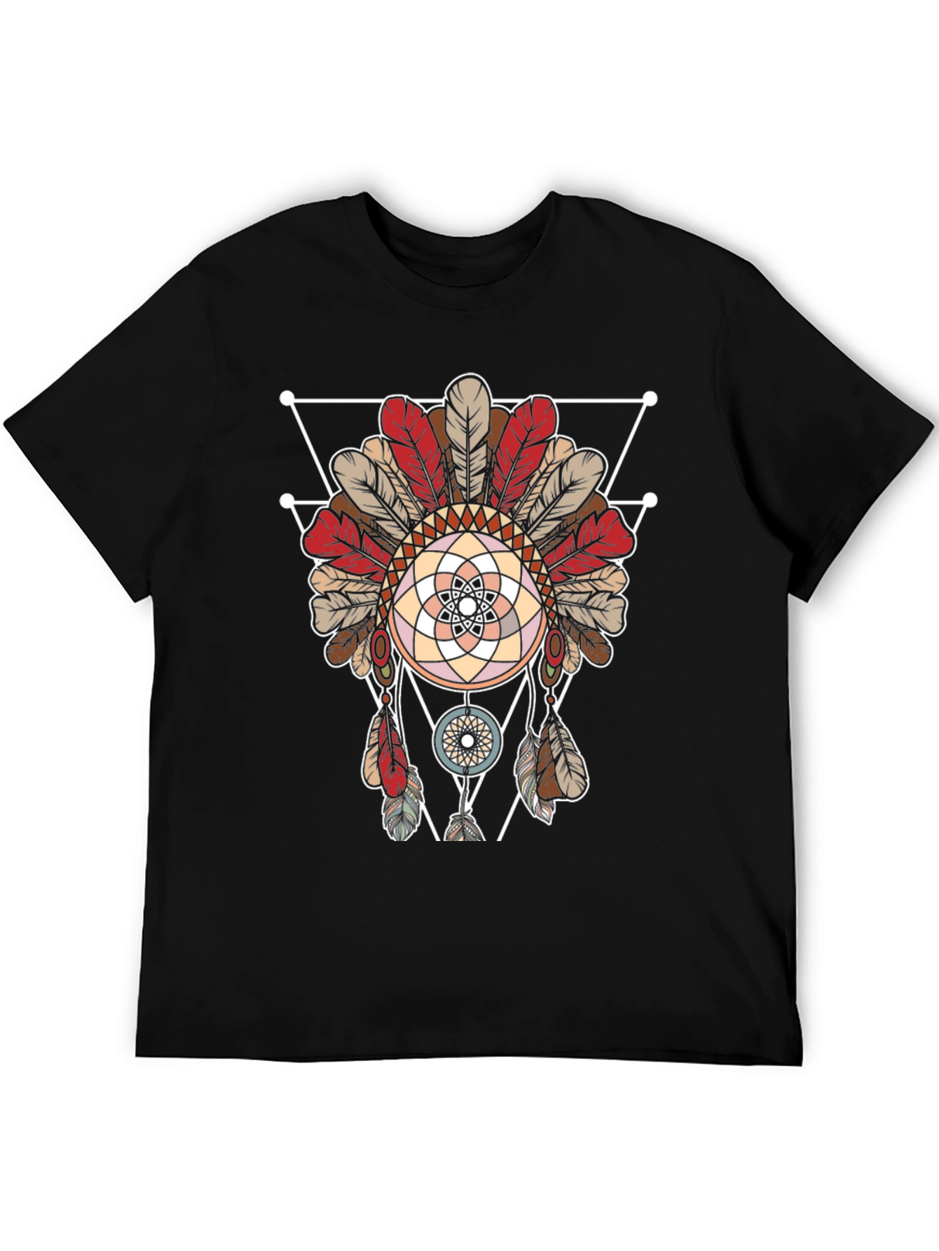 Geometric Dreamcatcher Graphic Tee