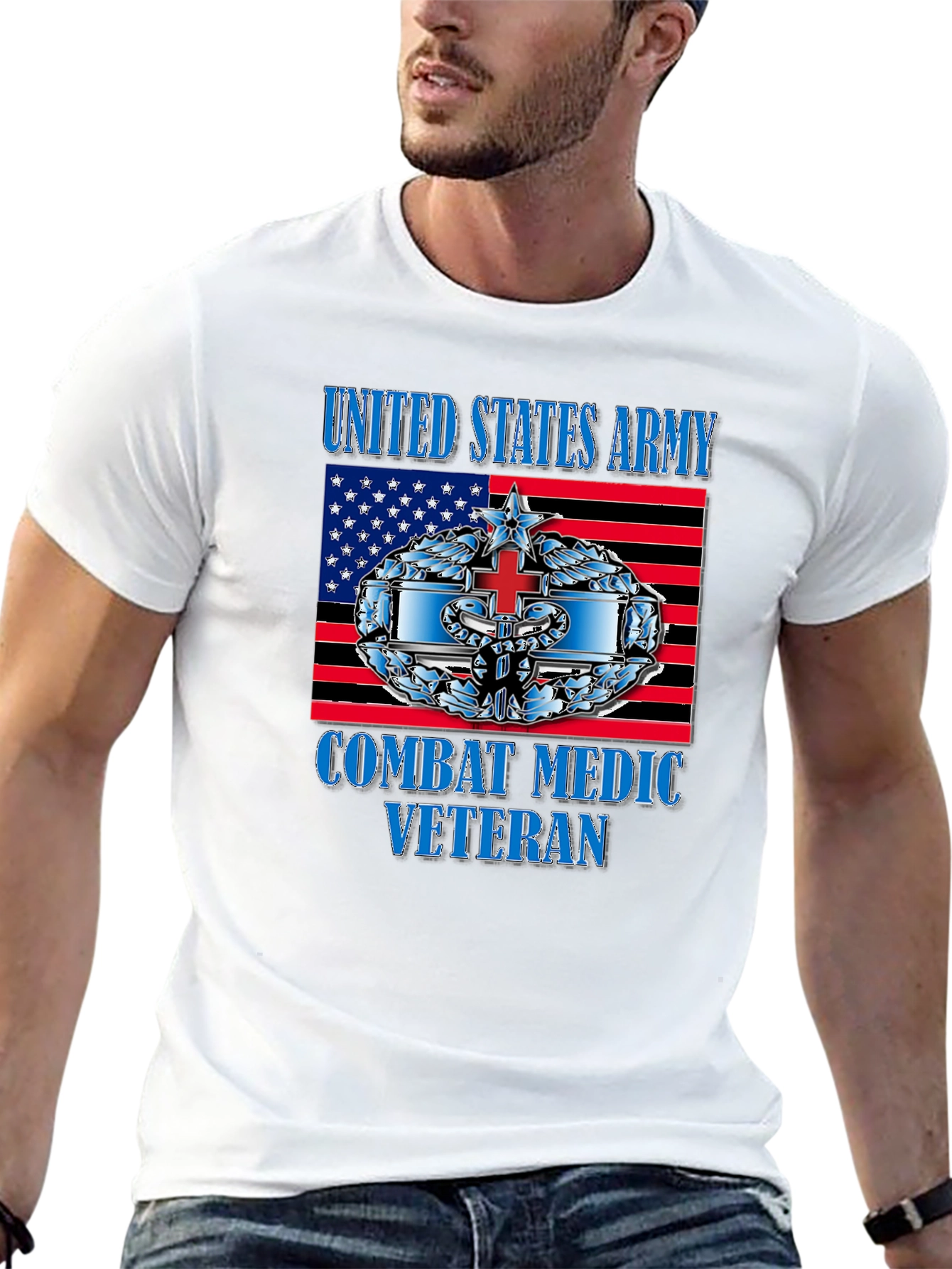Combat Medic Veteran T-Shirt
