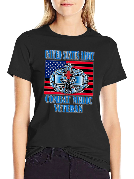 Combat Medic Veteran T-Shirt