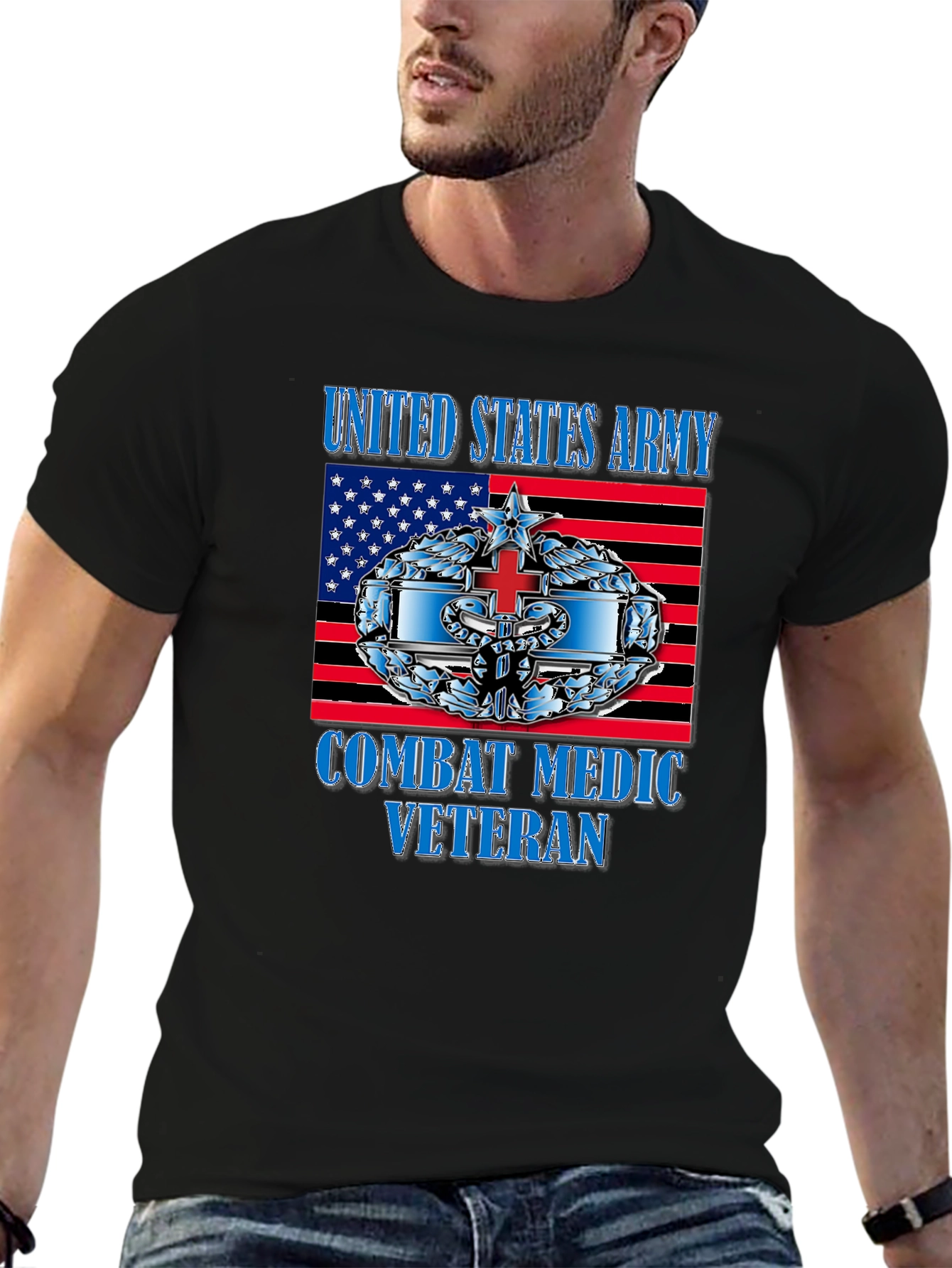 Combat Medic Veteran T-Shirt