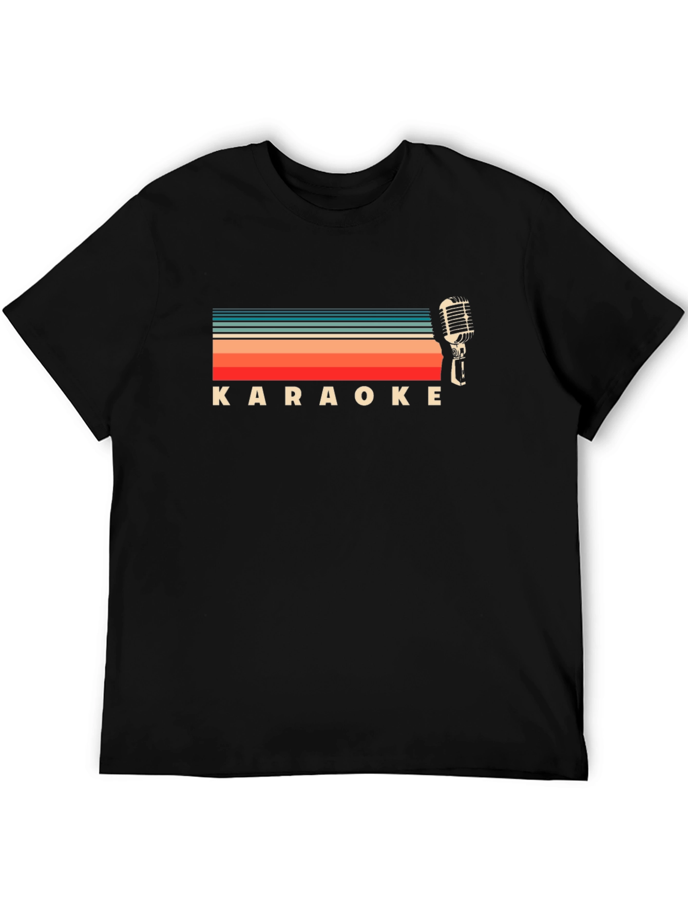 Retro Karaoke Graphic T-Shirt