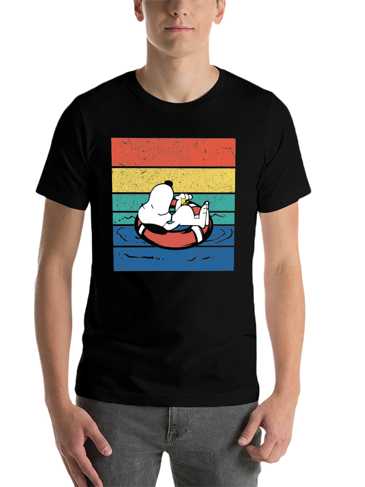 Snoopy Retro Swim T-Shirt