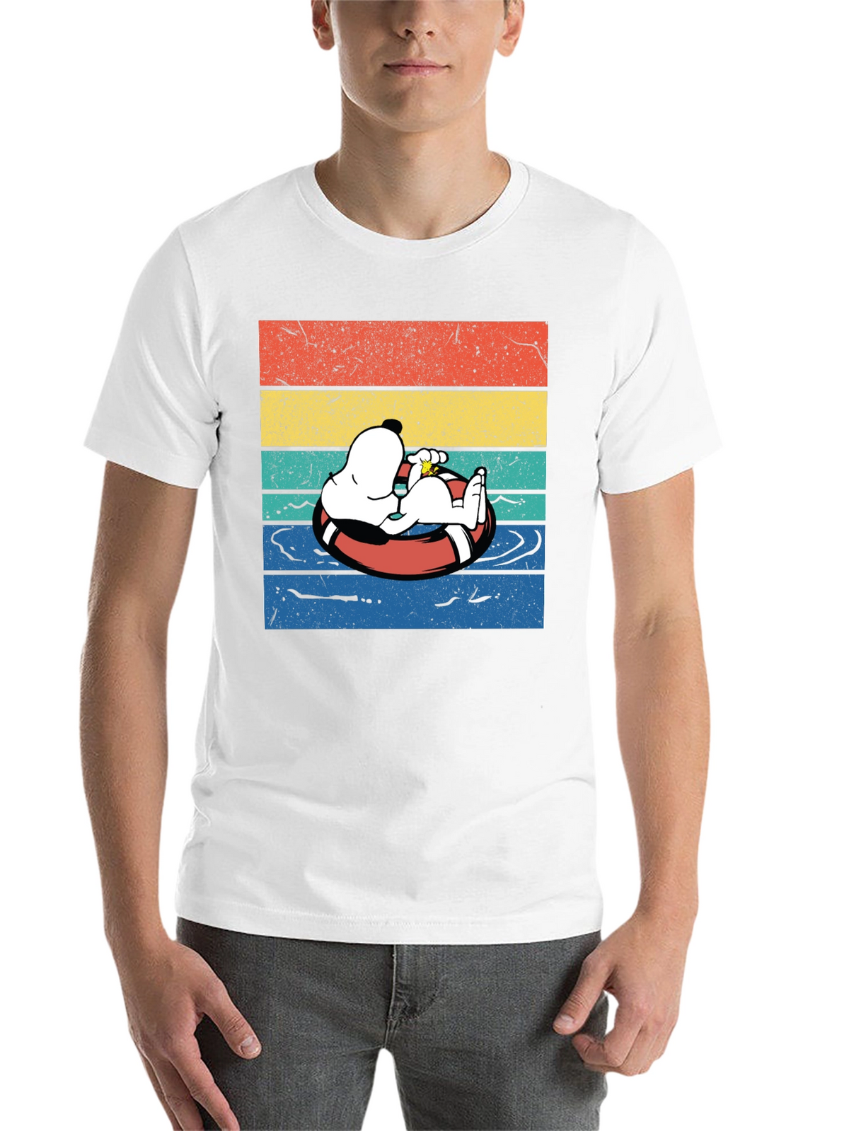 Snoopy Retro Swim T-Shirt