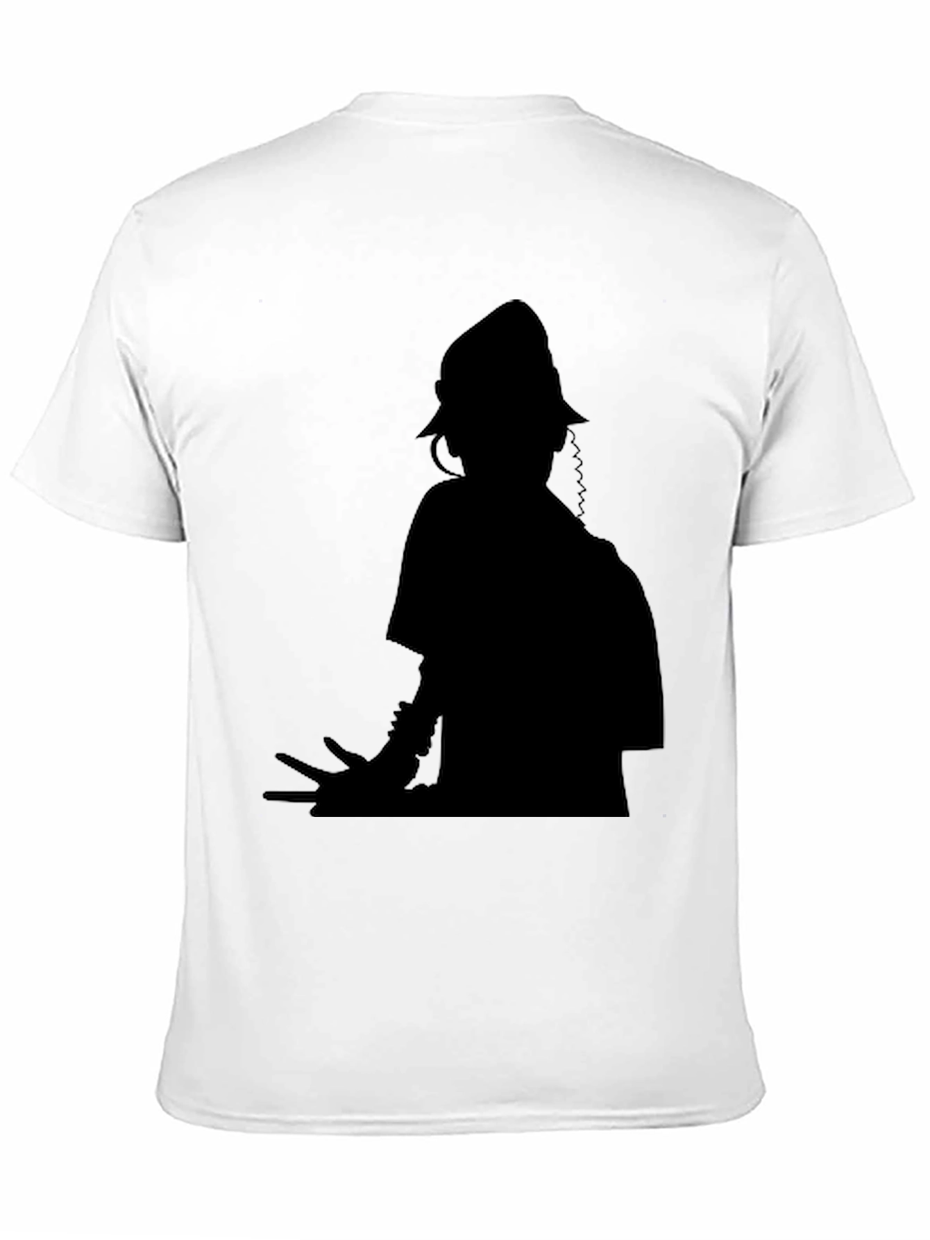 DJ Silhouette Black T-Shirt - Unique Music Lover Tee