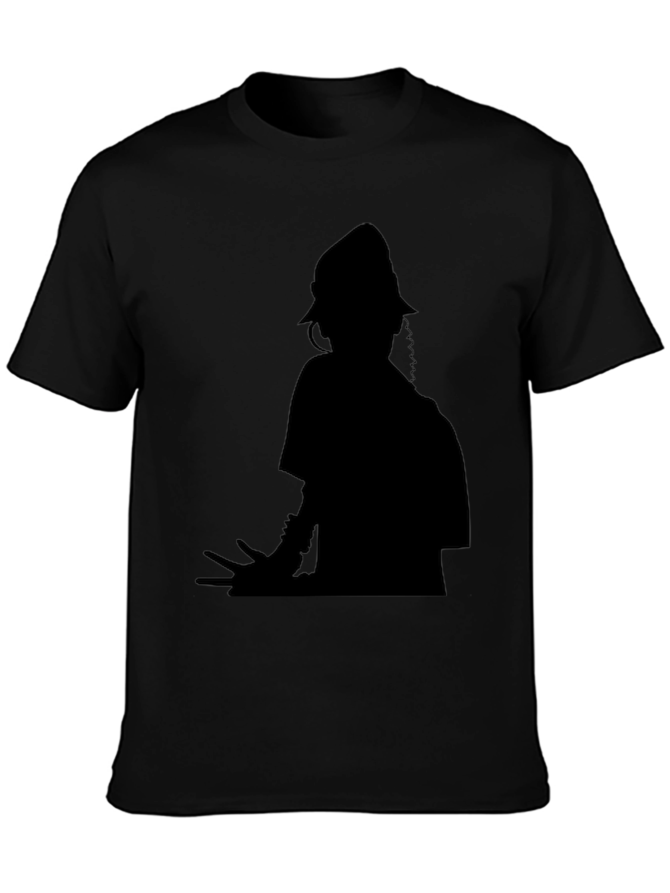 DJ Silhouette Black T-Shirt - Unique Music Lover Tee