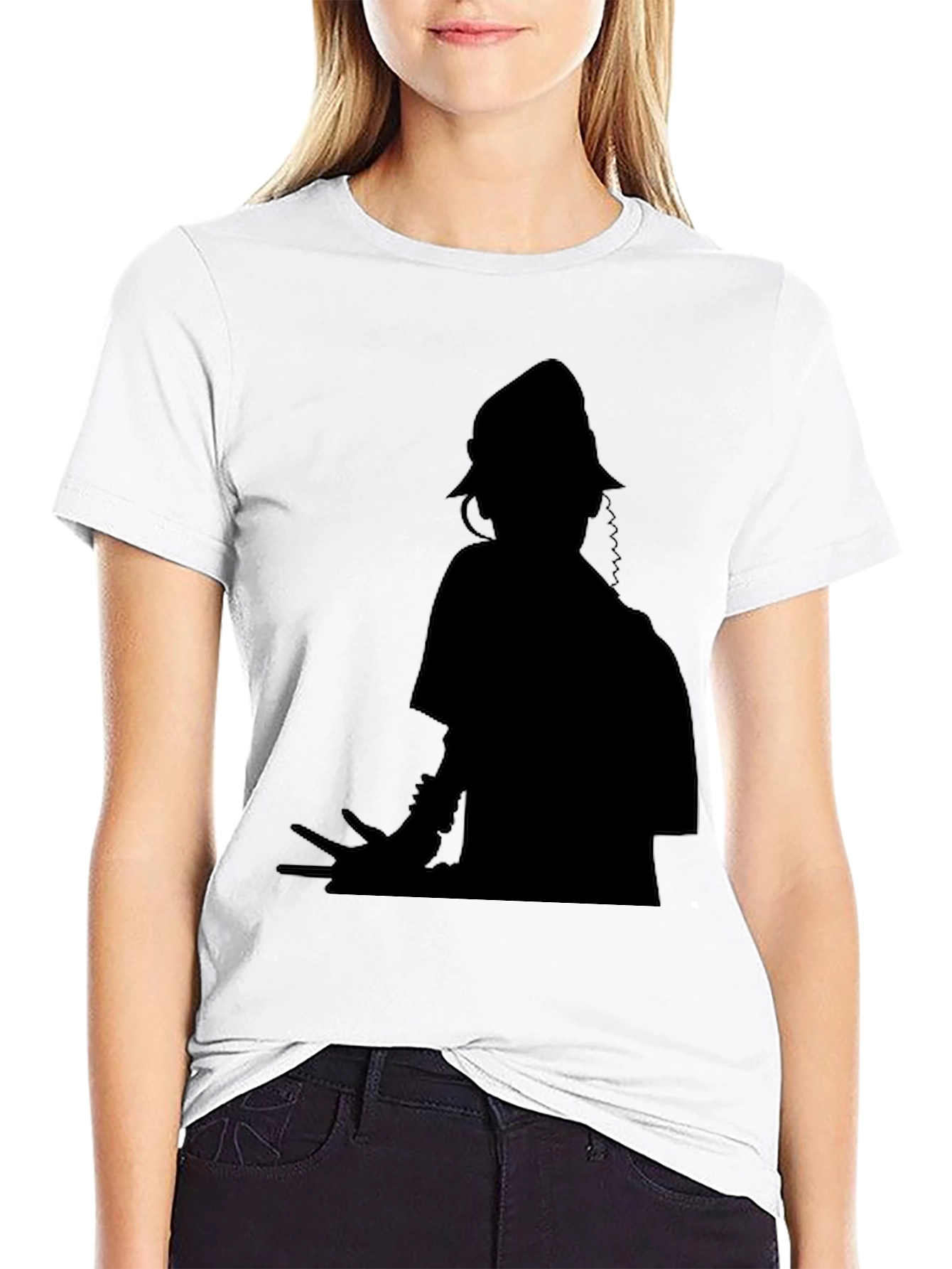 DJ Silhouette Black T-Shirt - Unique Music Lover Tee