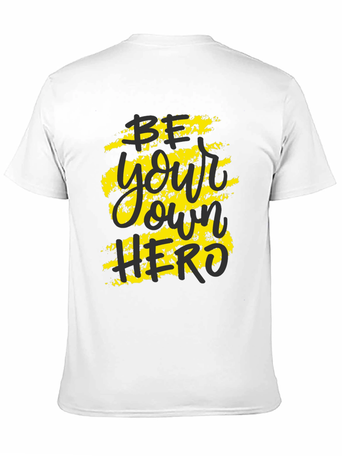 Be Your Own Hero Graphic Tee - Black