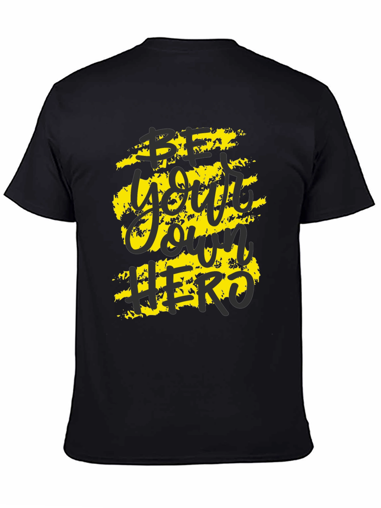 Be Your Own Hero Graphic Tee - Black