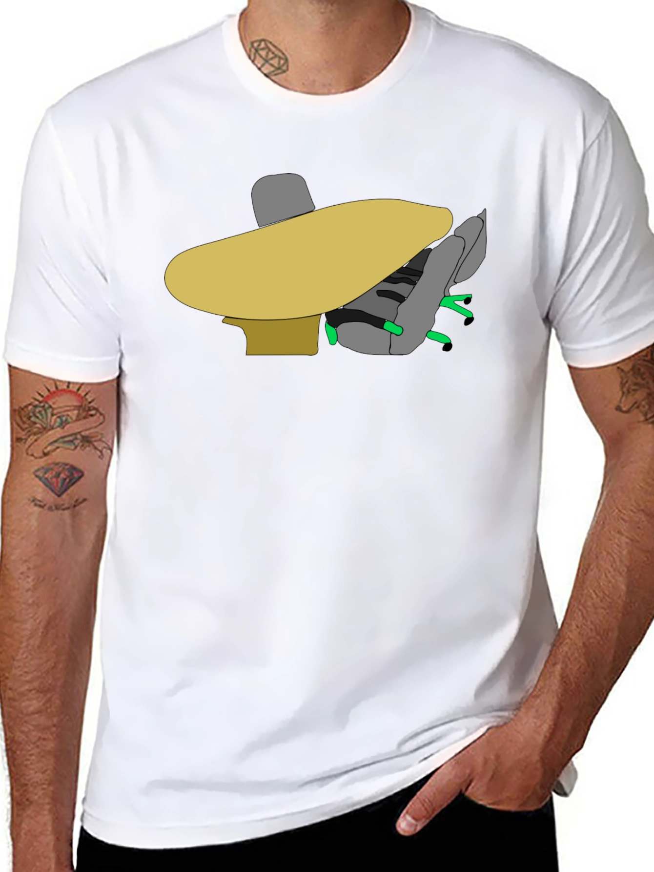 Sombrero Skeleton Graphic Tee
