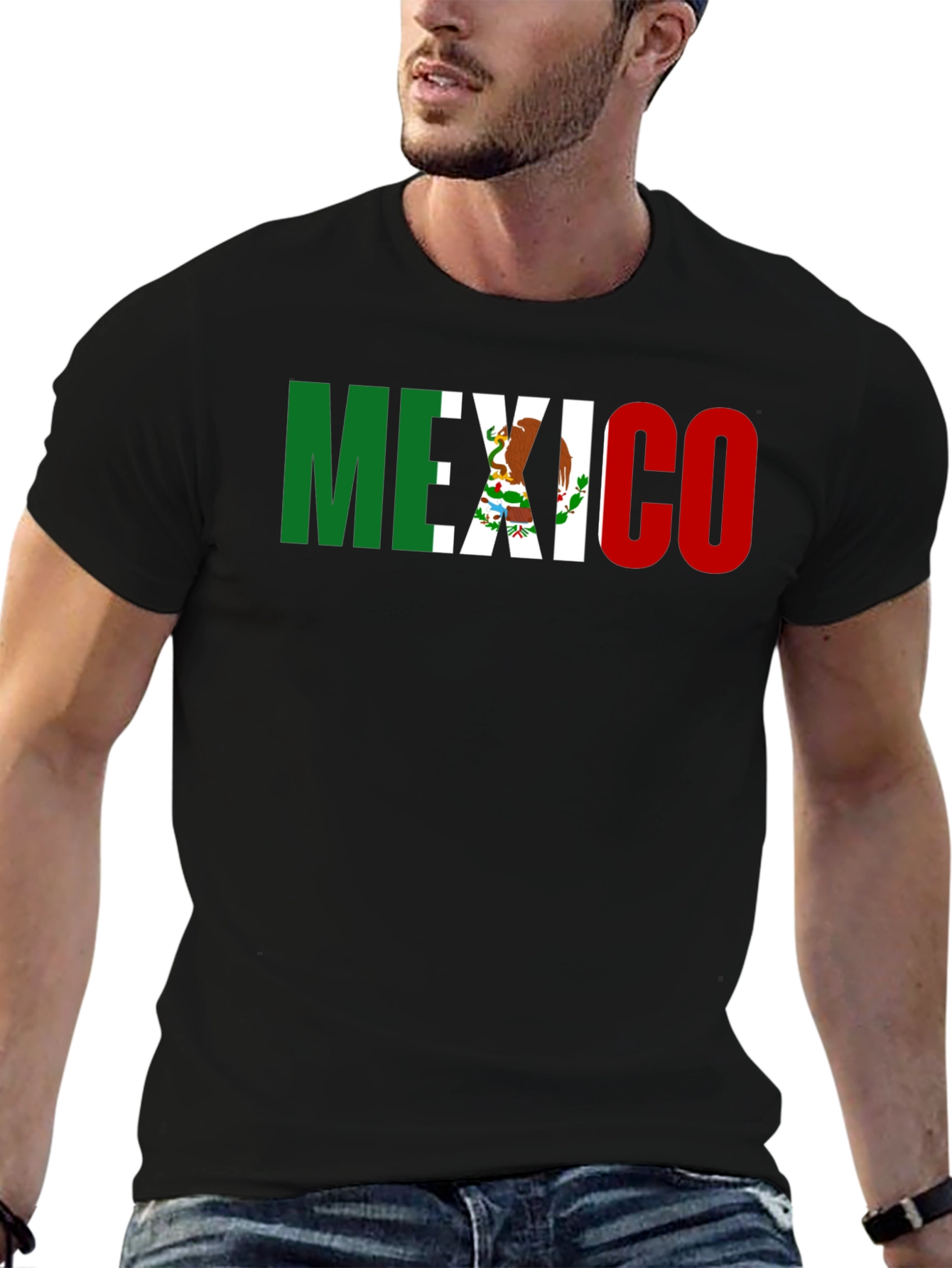 Mexico Flag T-Shirt - Graphic Tee