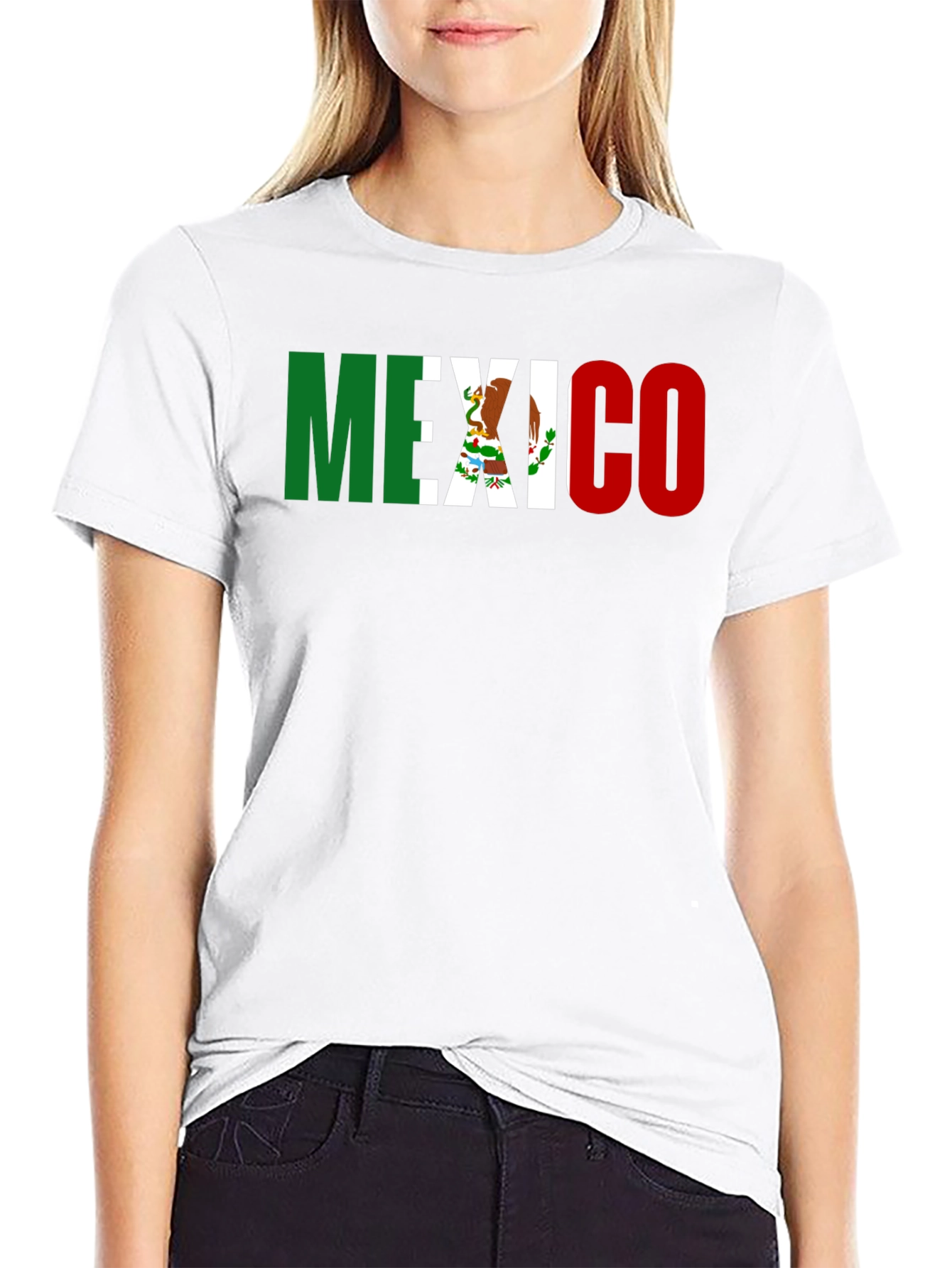 Mexico Flag T-Shirt - Graphic Tee