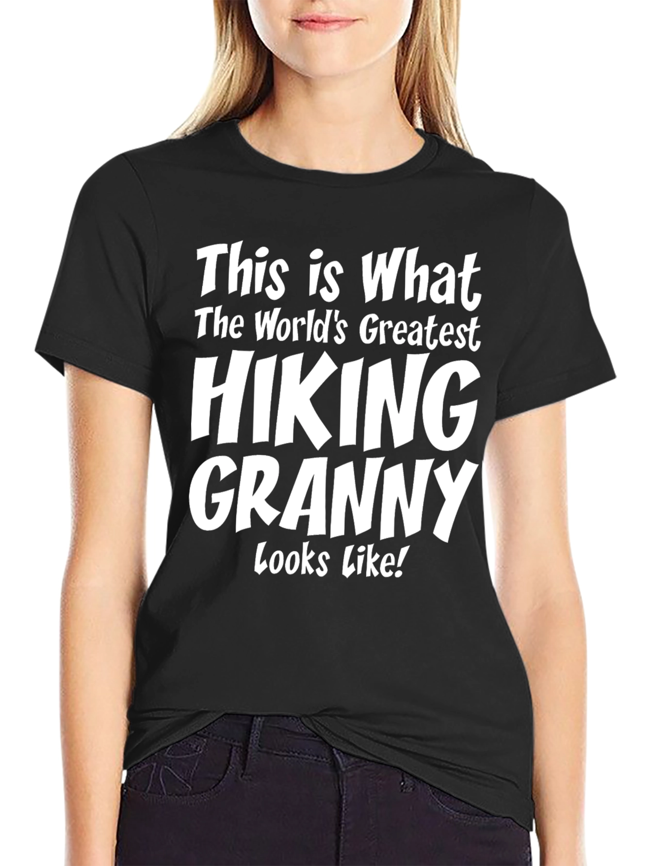 Hiking Granny T-Shirt - Great Gift for Grandmas