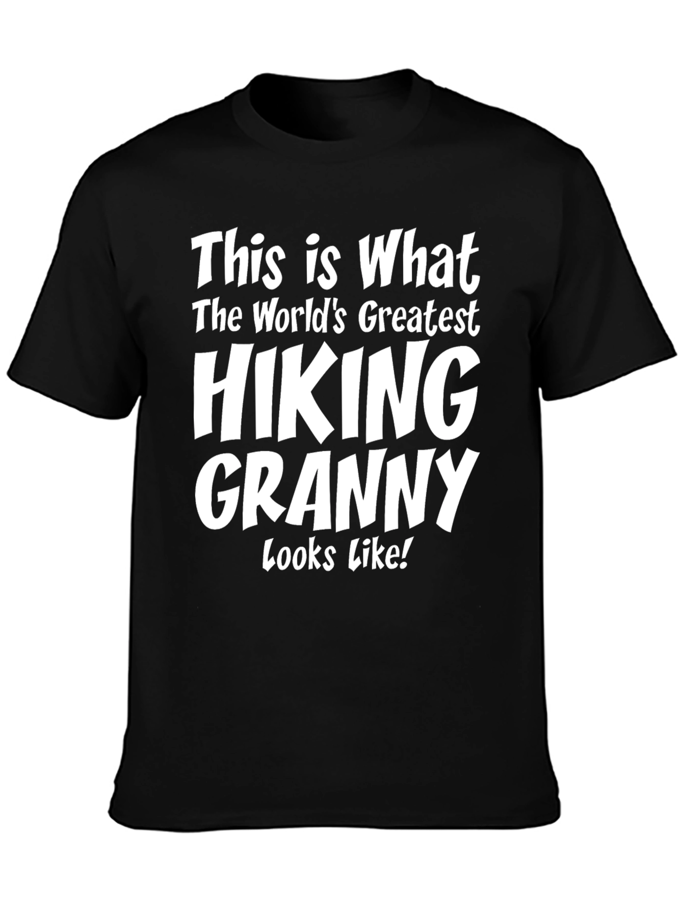 Hiking Granny T-Shirt - Great Gift for Grandmas