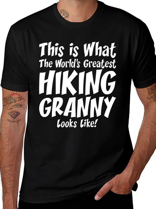 Hiking Granny T-Shirt - Great Gift for Grandmas