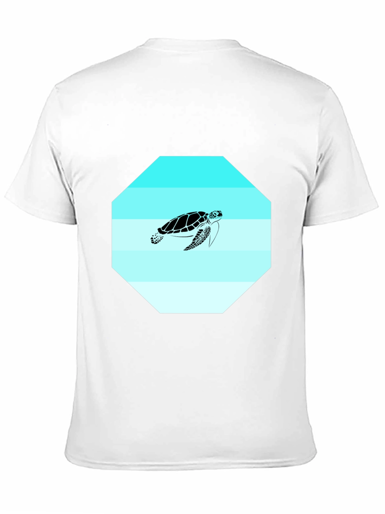 Sea Turtle Graphic Tee - Mens Black T-Shirt