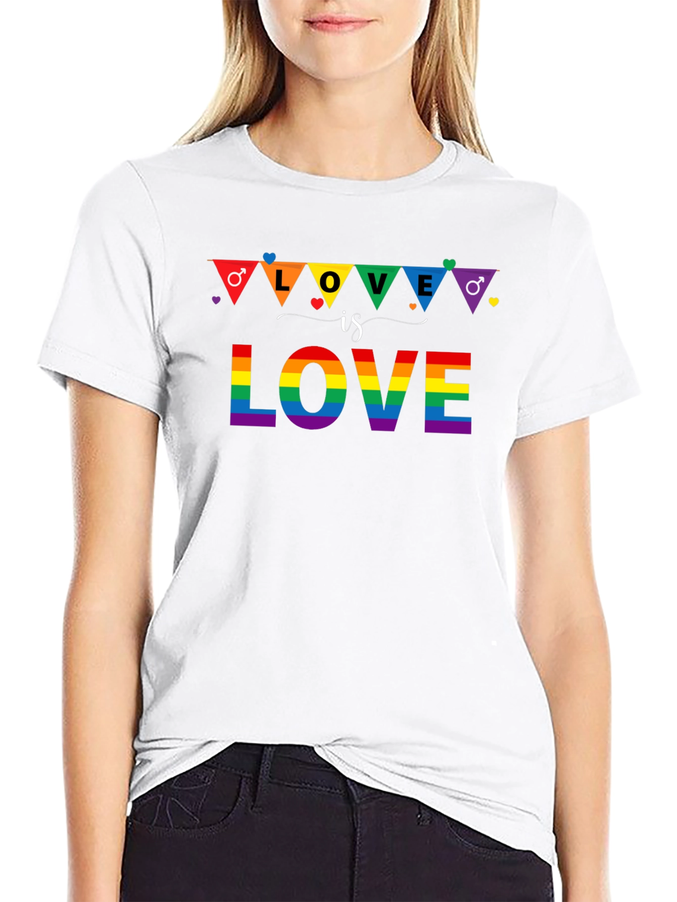 Love is Love Rainbow Pride T-Shirt
