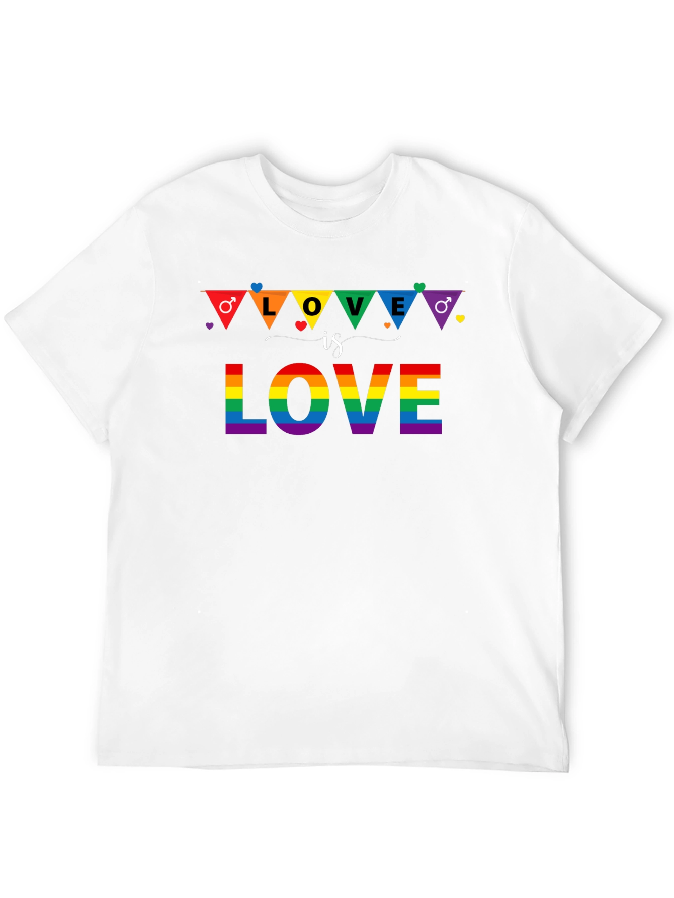 Love is Love Rainbow Pride T-Shirt