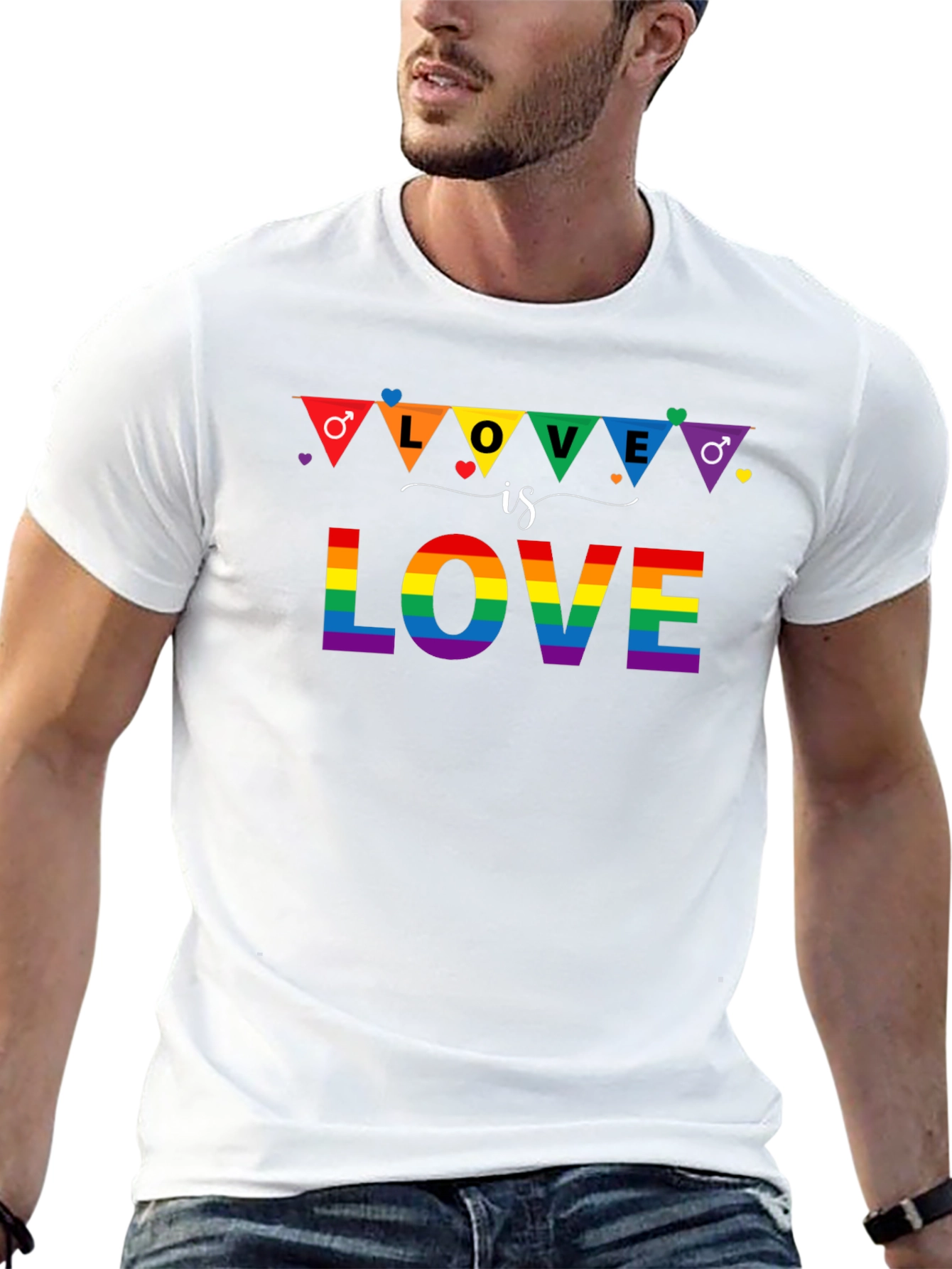 Love is Love Rainbow Pride T-Shirt