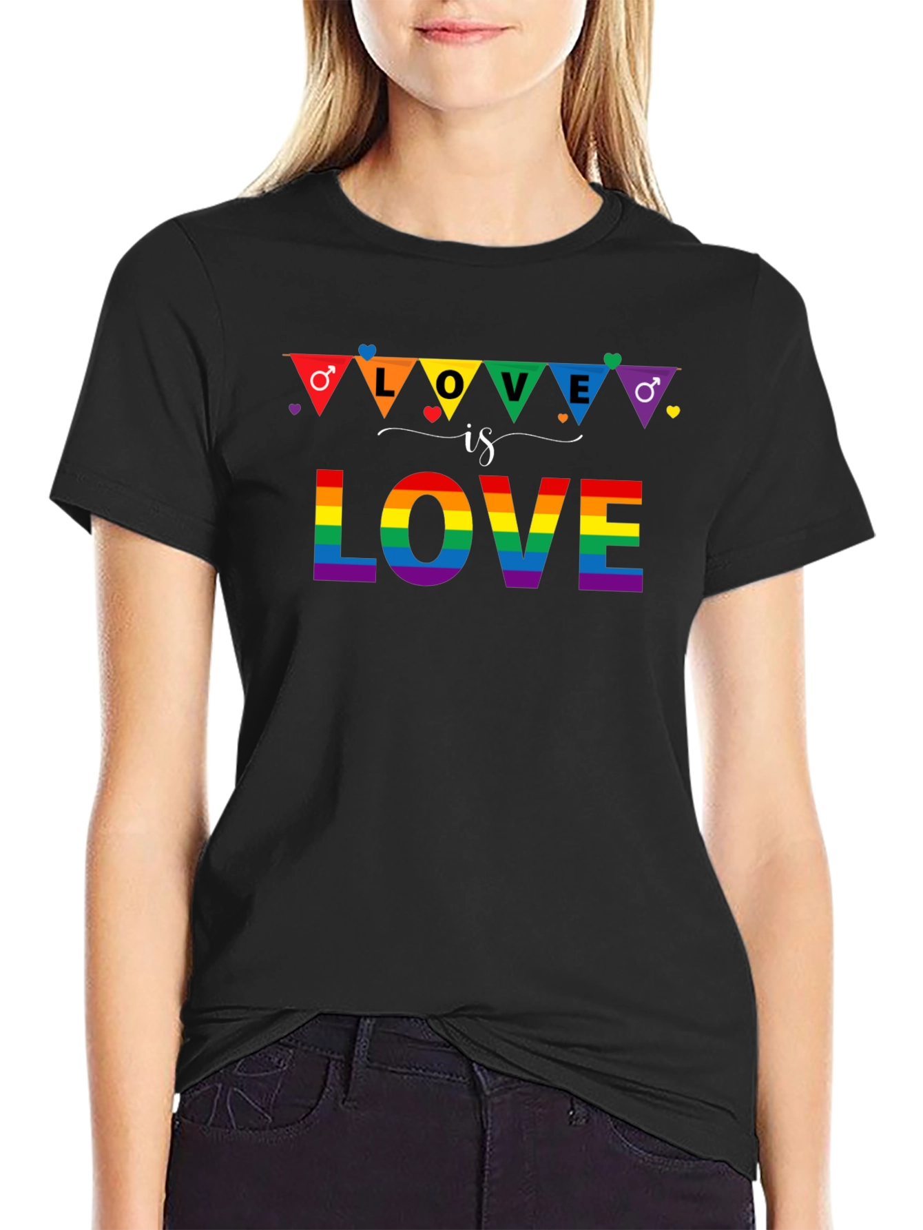 Love is Love Rainbow Pride T-Shirt