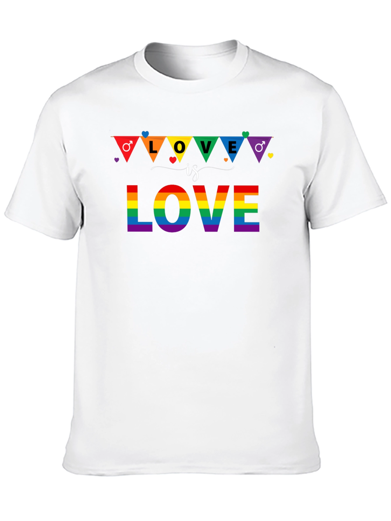 Love is Love Rainbow Pride T-Shirt