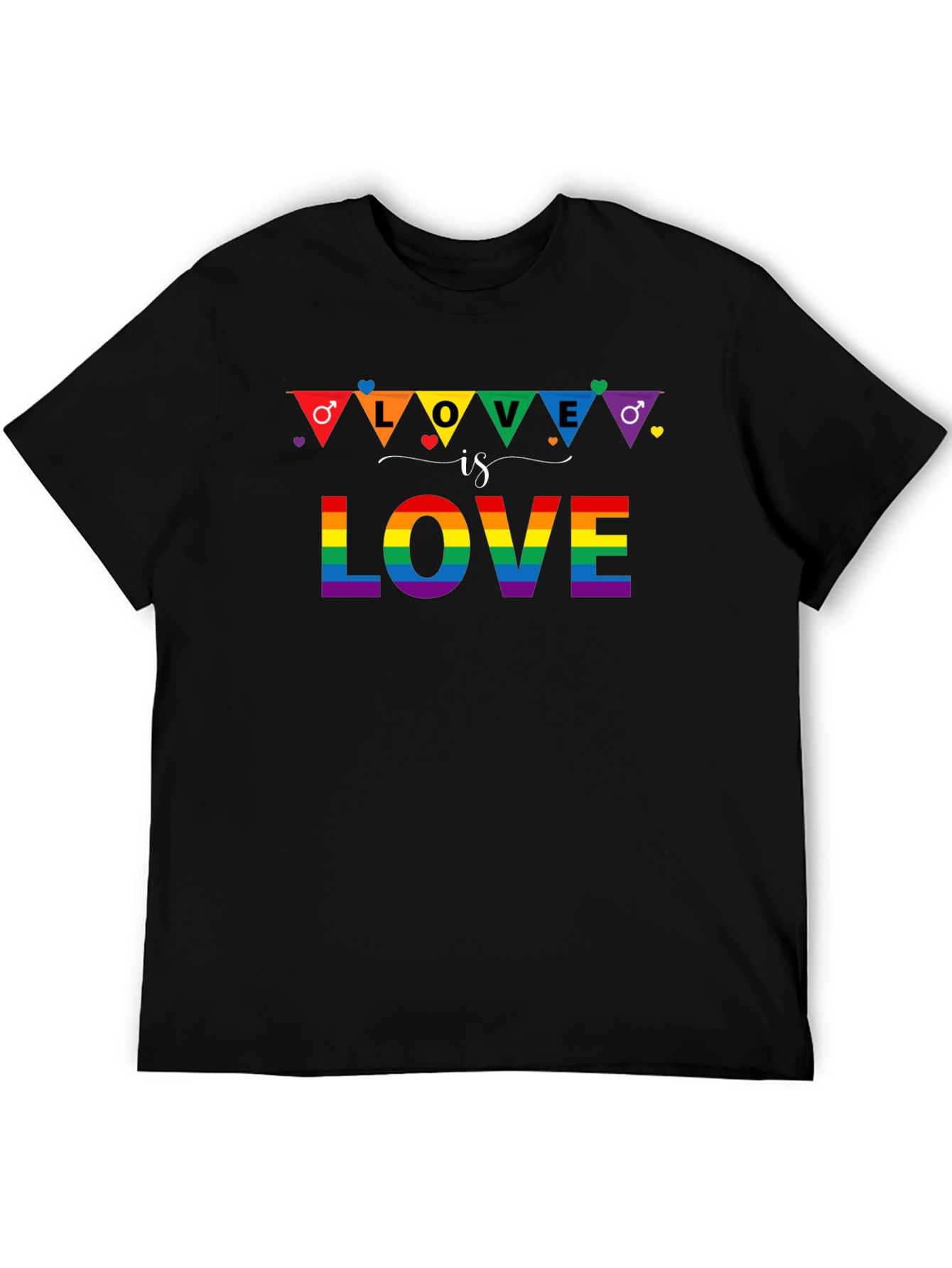 Love is Love Rainbow Pride T-Shirt