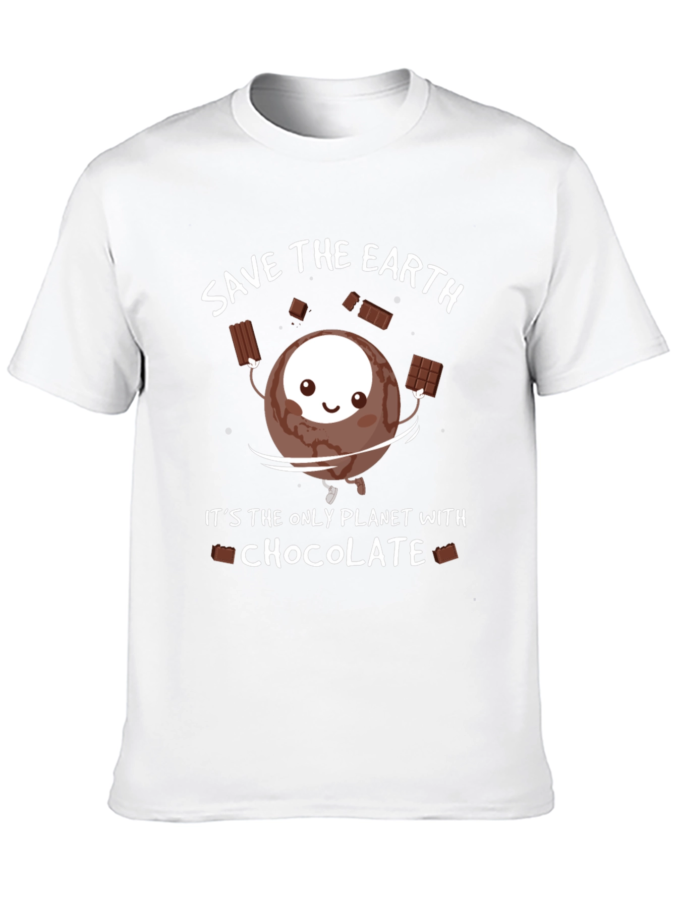 Save the Earth Chocolate T-Shirt