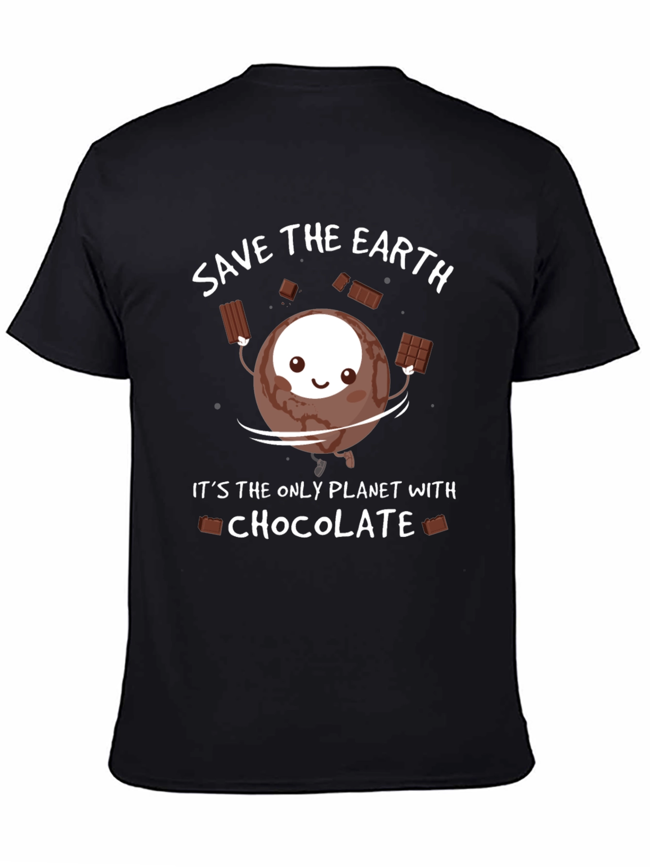 Save the Earth Chocolate T-Shirt