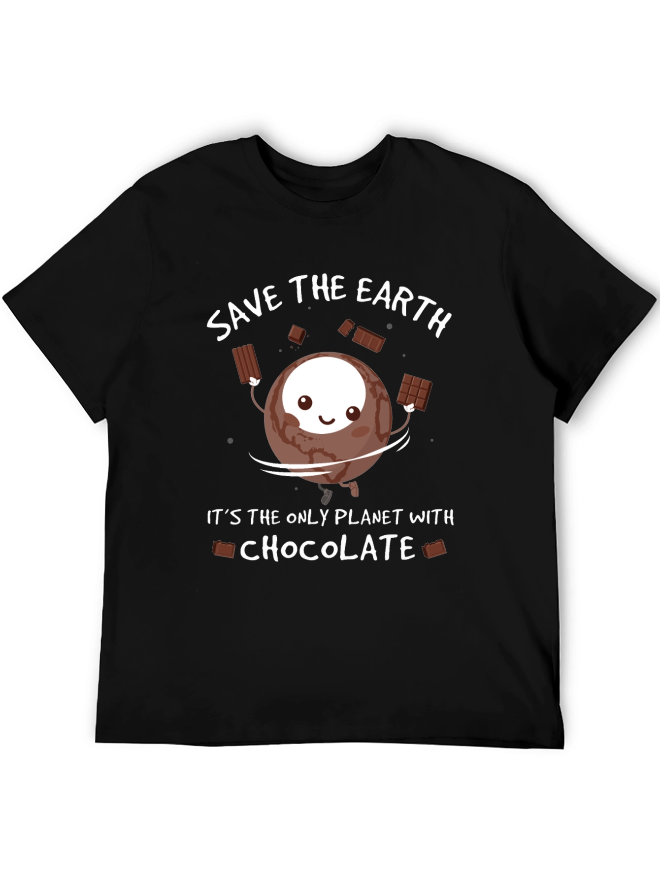 Save the Earth Chocolate T-Shirt