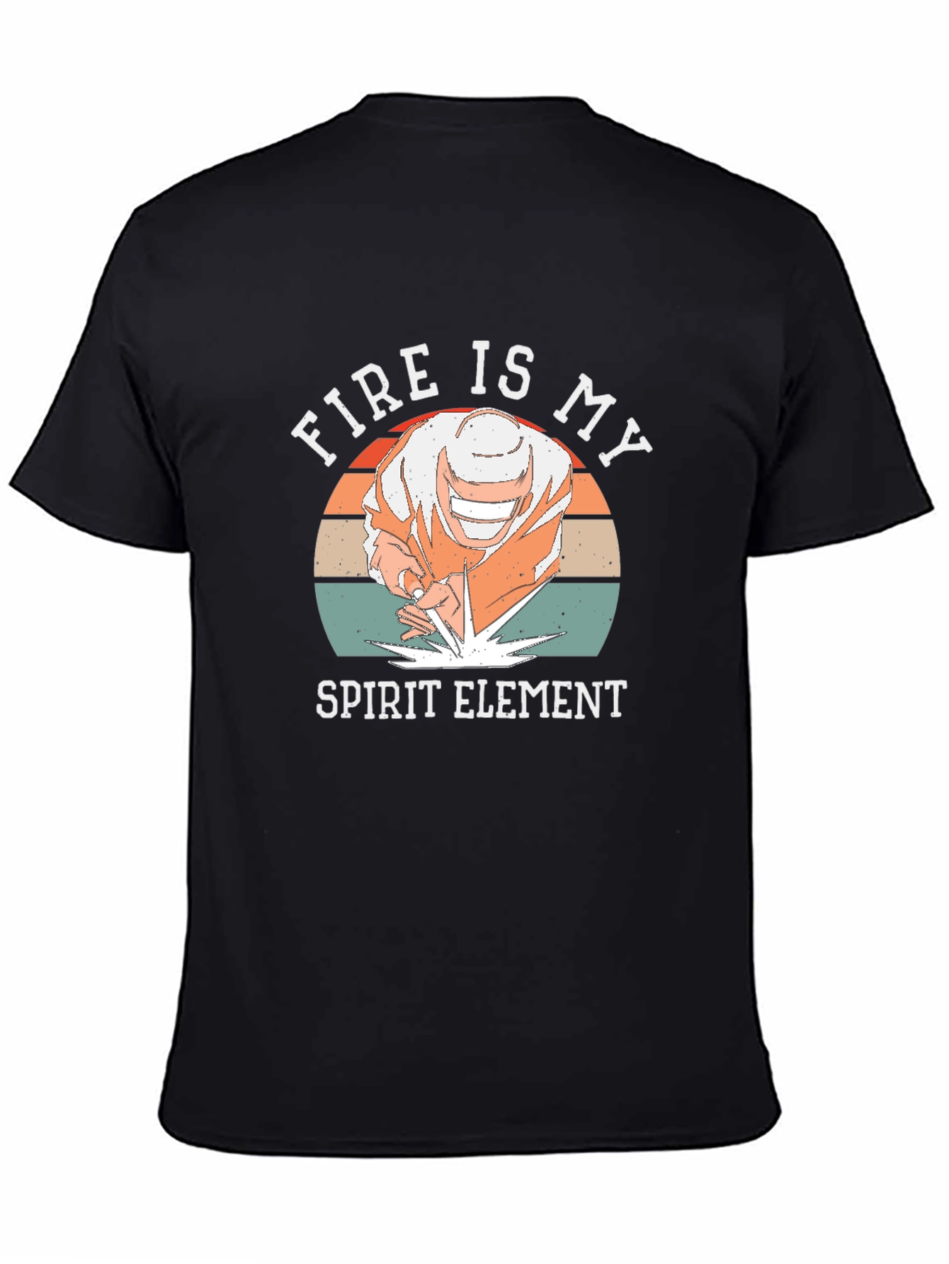 Fire is My Spirit Element Graphic T-Shirt