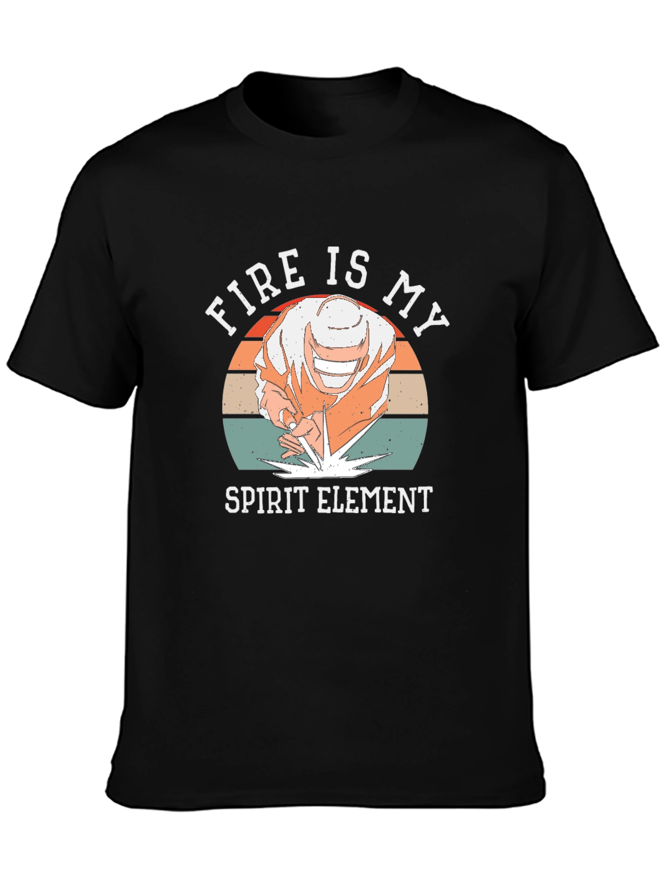 Fire is My Spirit Element Graphic T-Shirt