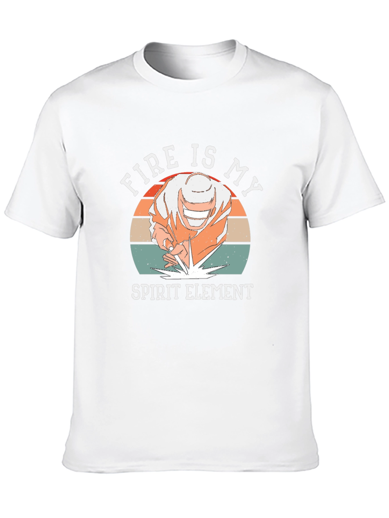Fire is My Spirit Element Graphic T-Shirt