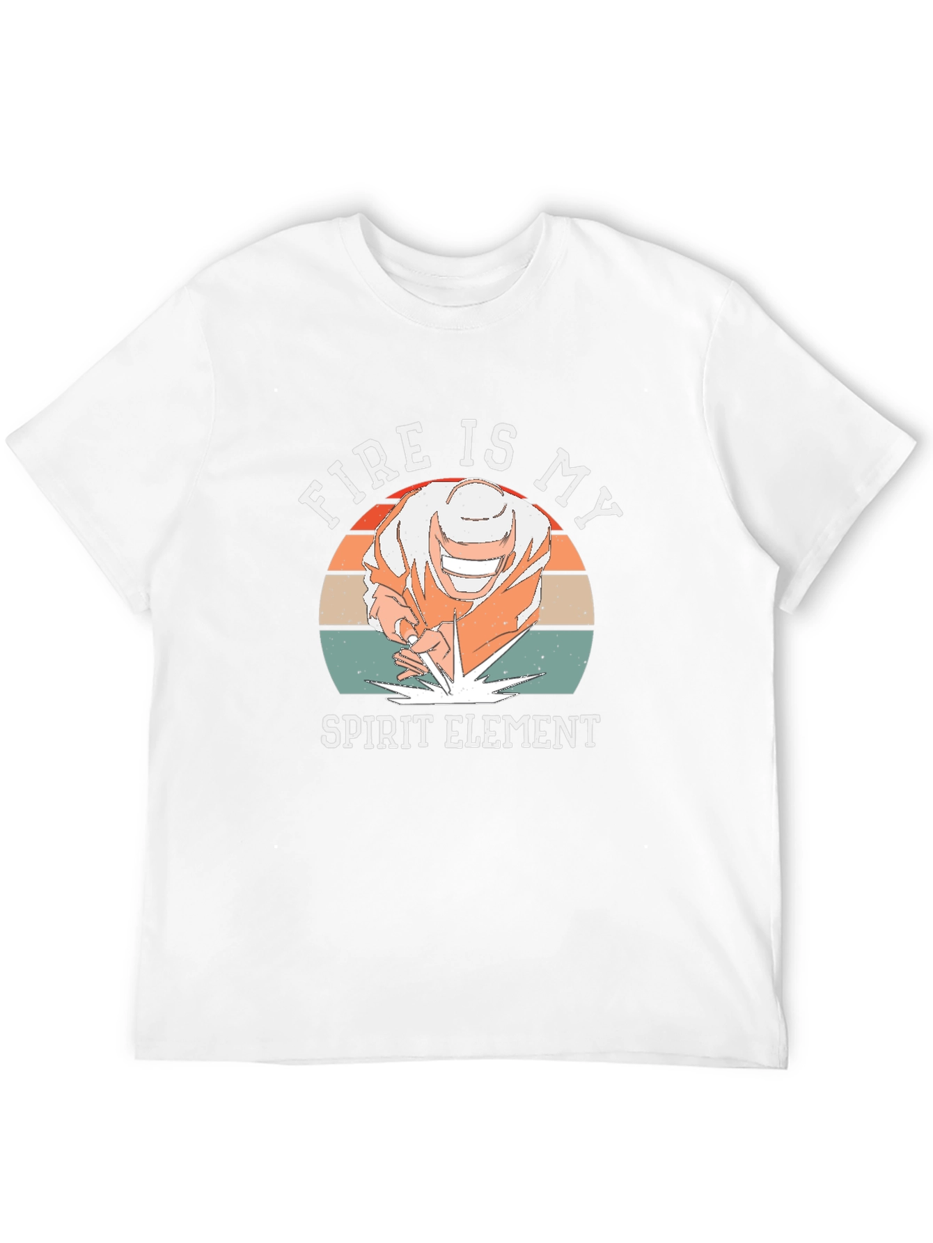 Fire is My Spirit Element Graphic T-Shirt