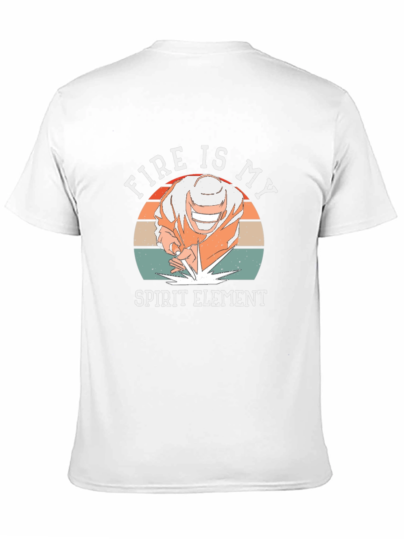 Fire is My Spirit Element Graphic T-Shirt