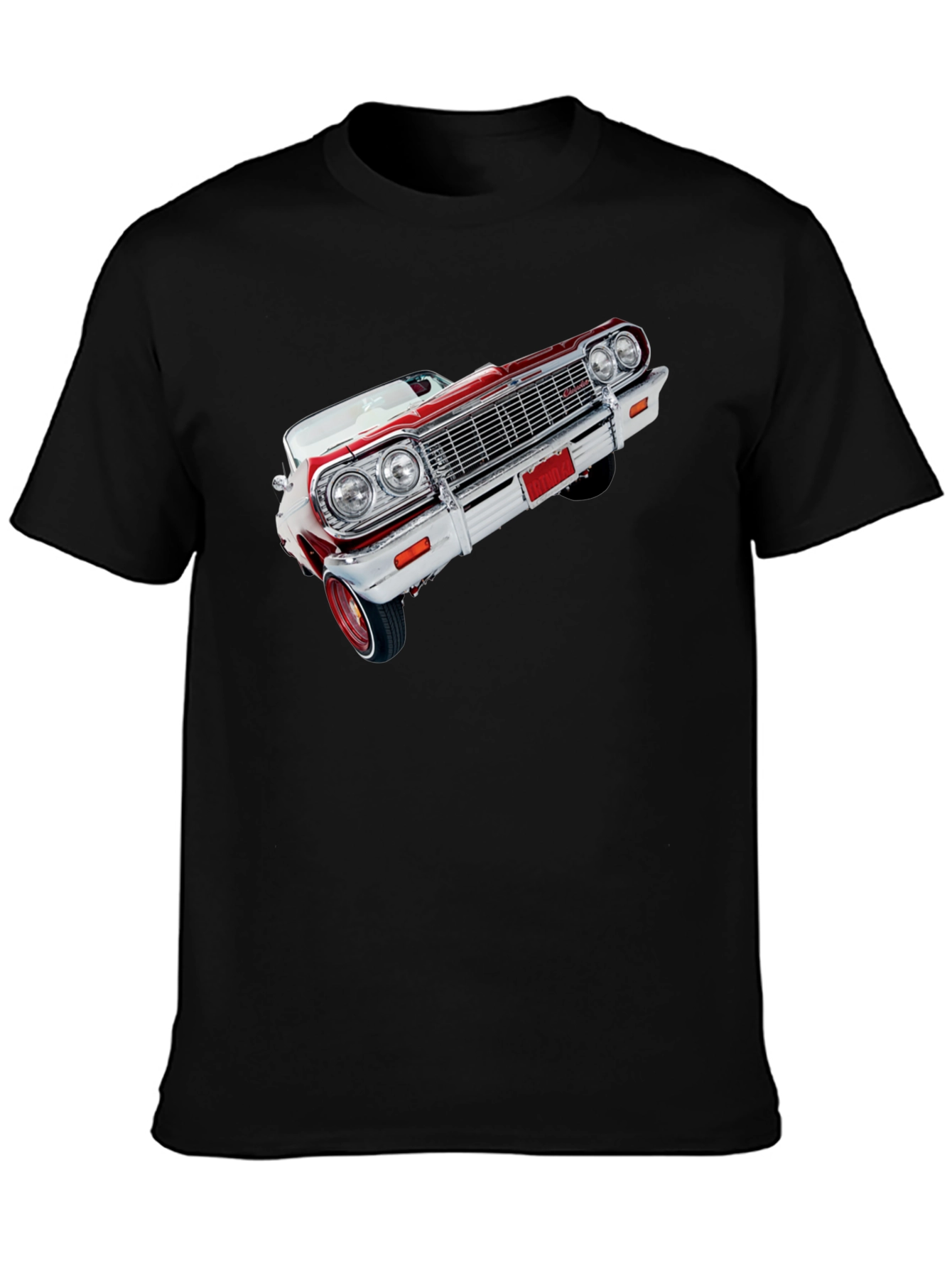 Classic Car Graphic Tee - Black