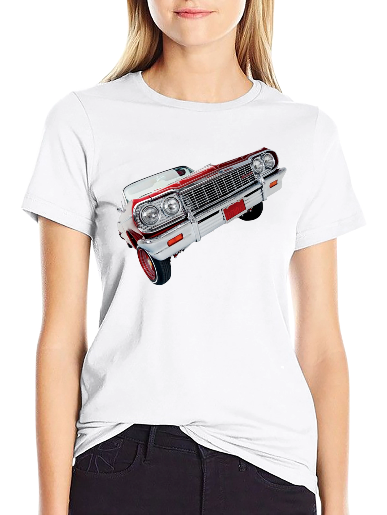Classic Car Graphic Tee - Black