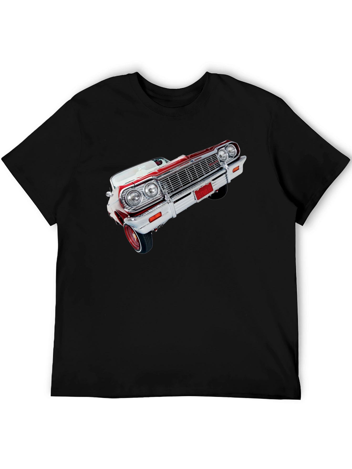 Classic Car Graphic Tee - Black