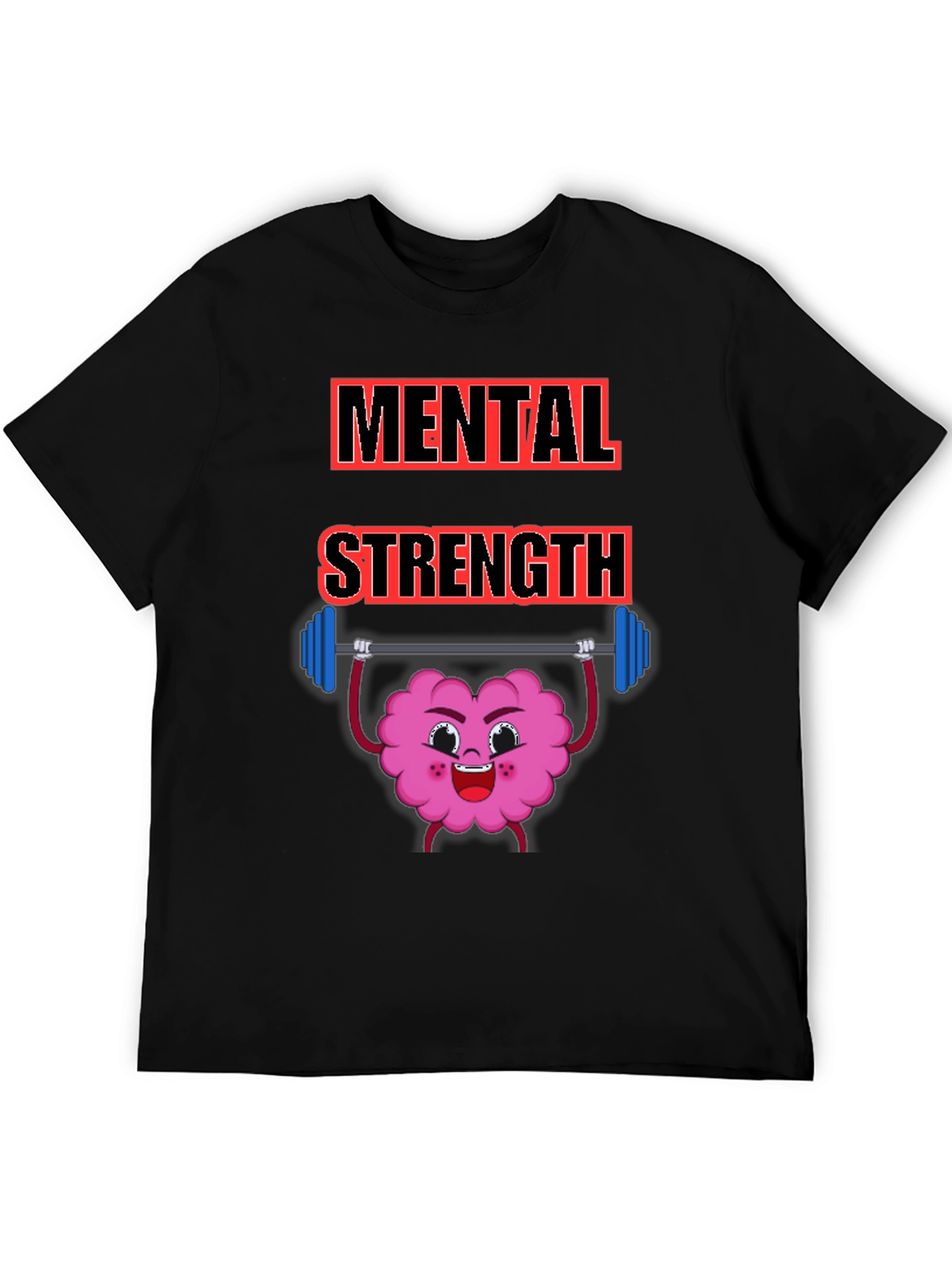 Mental Strength Graphic Tee - Brain Power T-Shirt