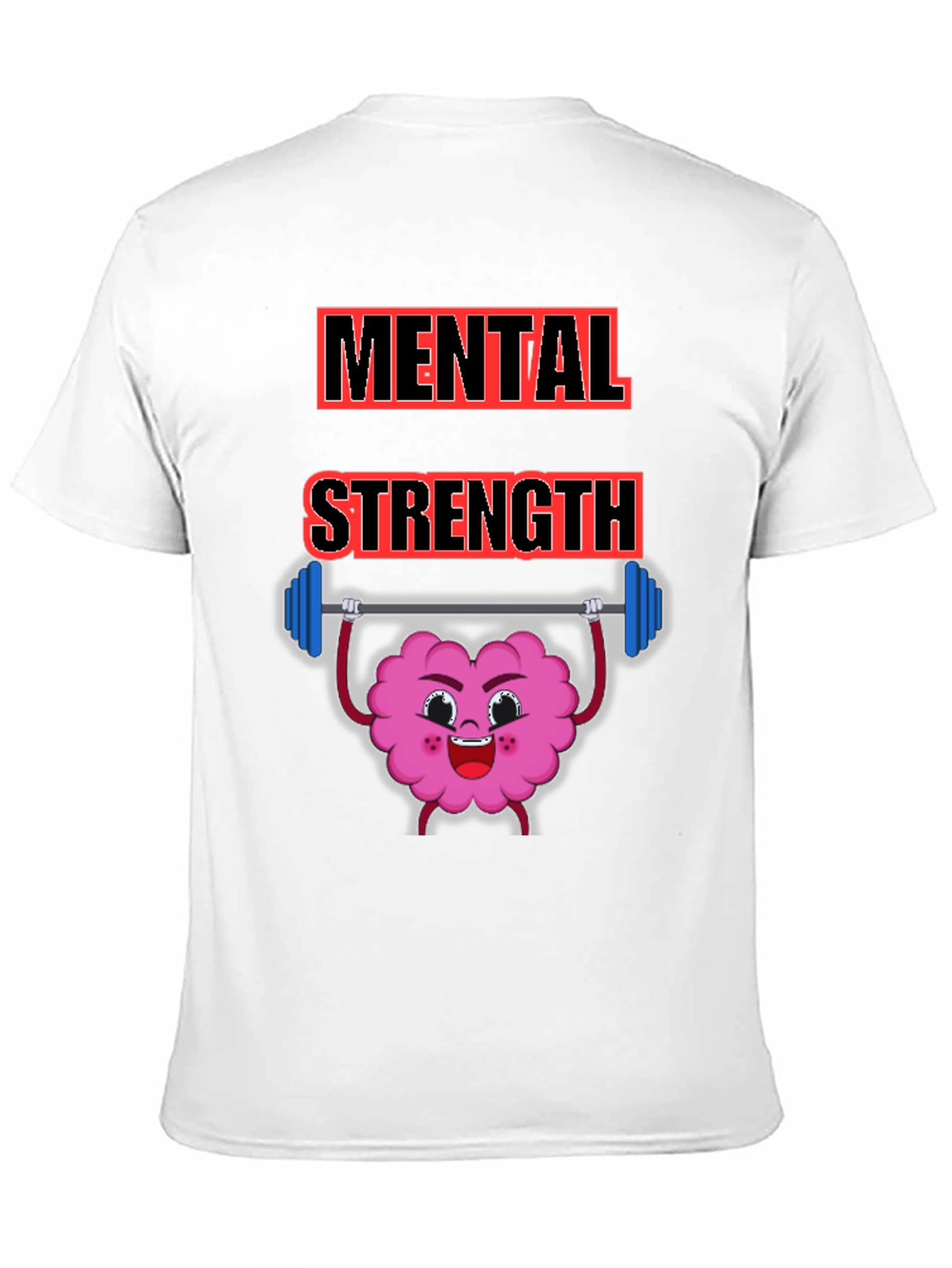 Mental Strength Graphic Tee - Brain Power T-Shirt