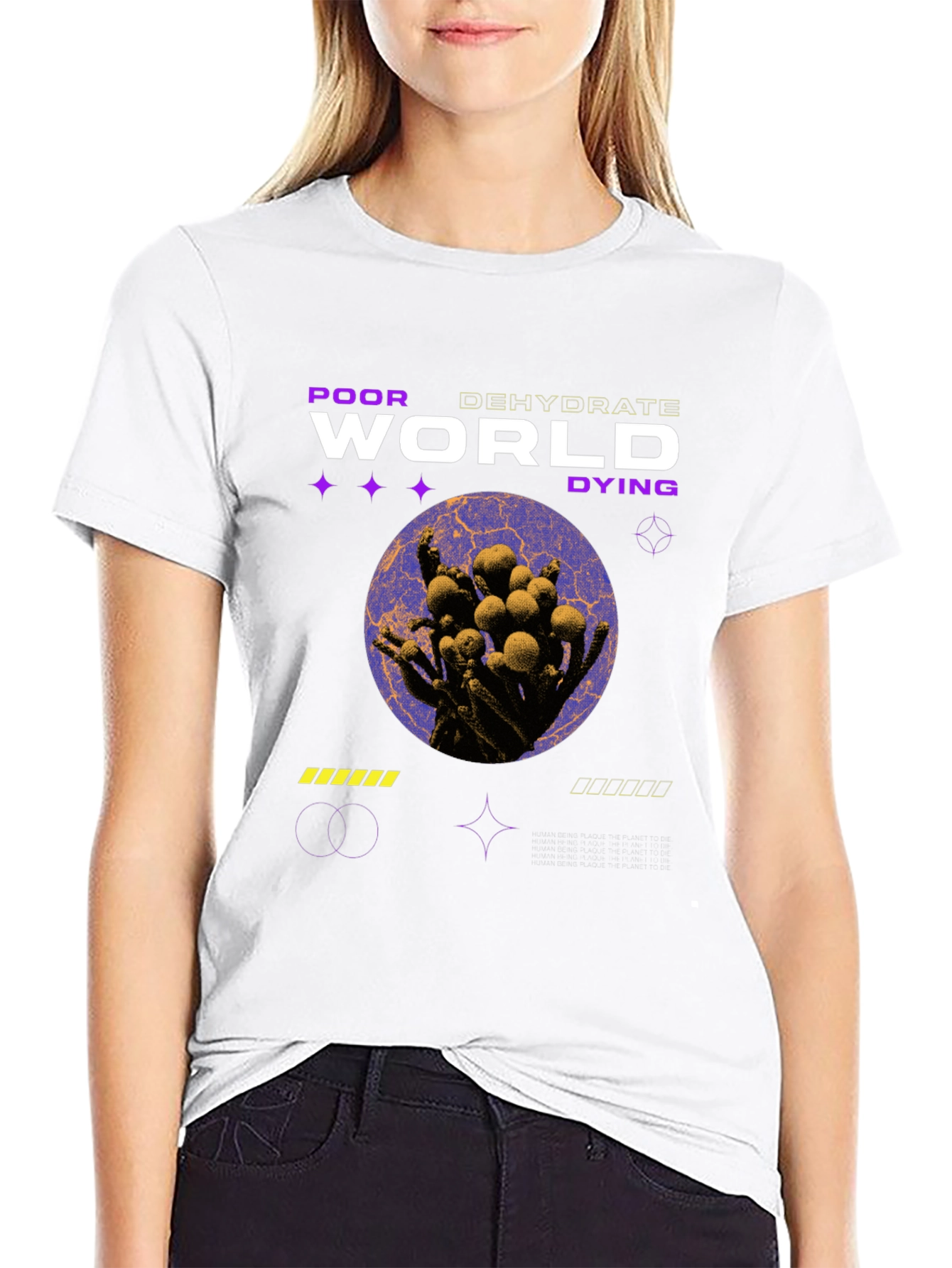 Poor World Graphic Tee