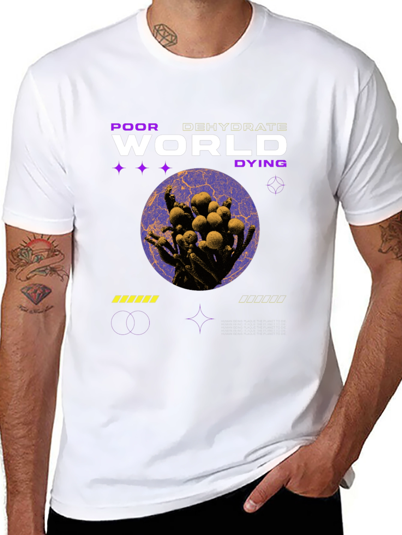 Poor World Graphic Tee