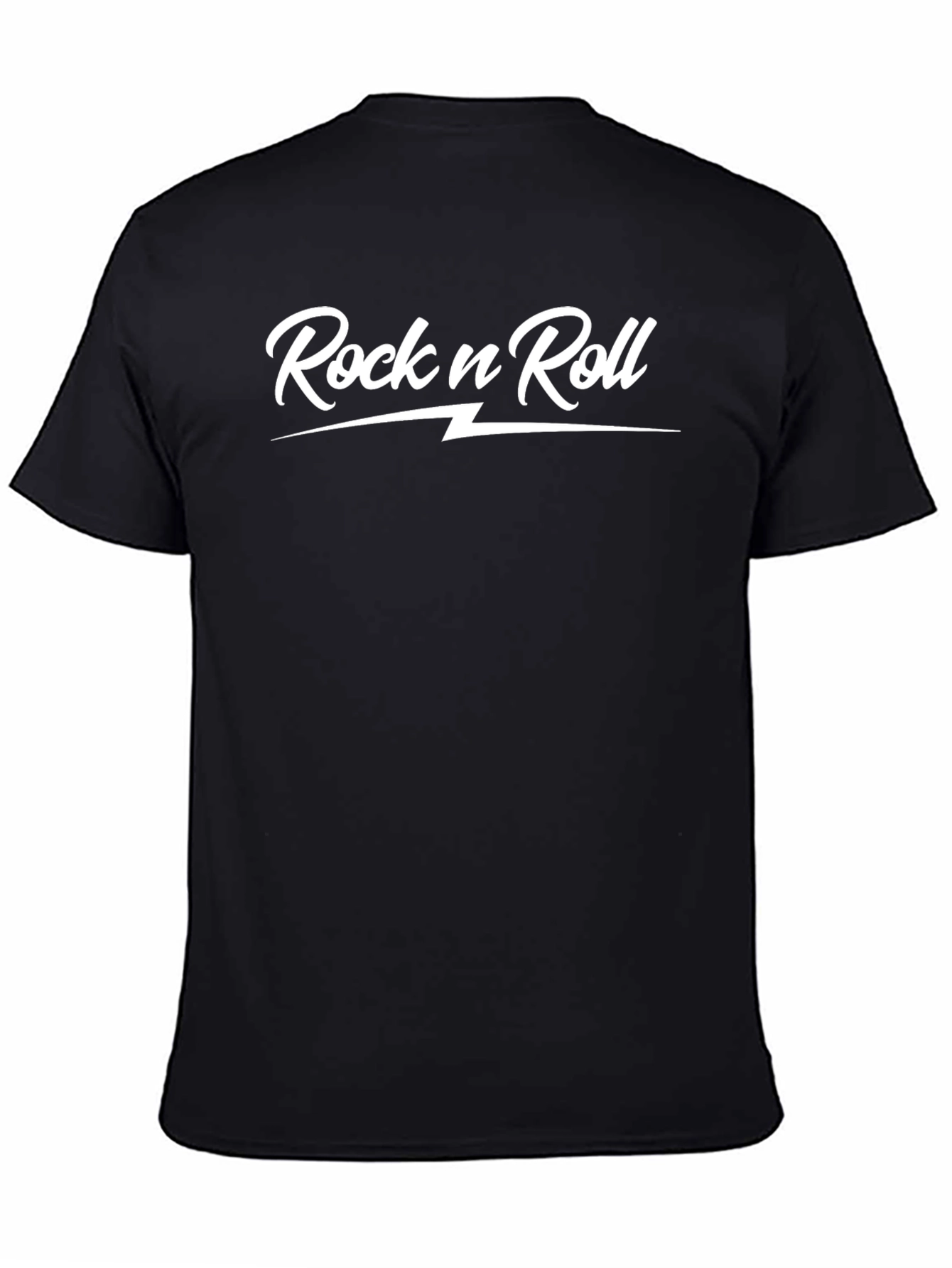 Rock n Roll Black T-Shirt - Stylish Music Tee