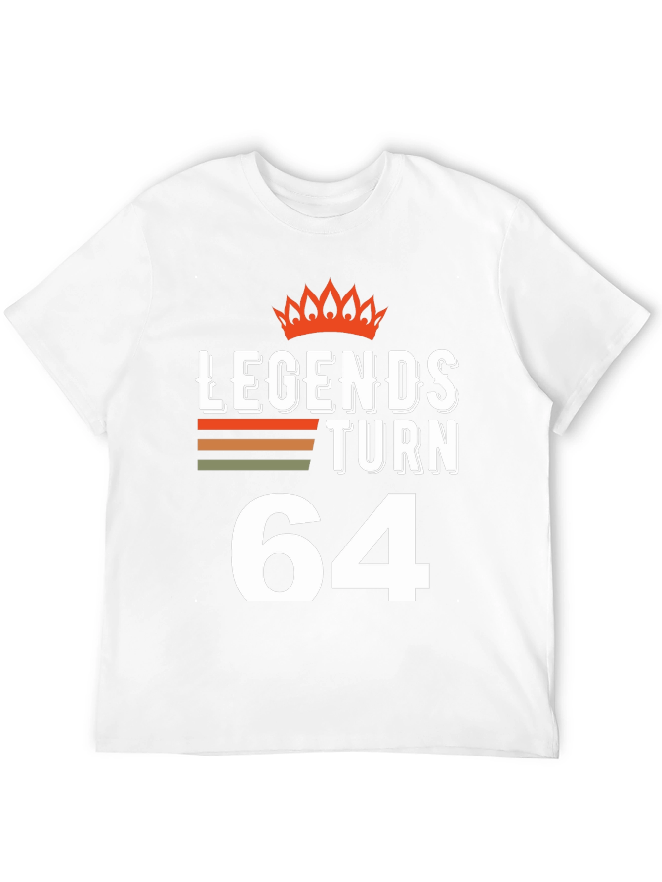 Legends Turn 64 T-Shirt - Birthday Gift