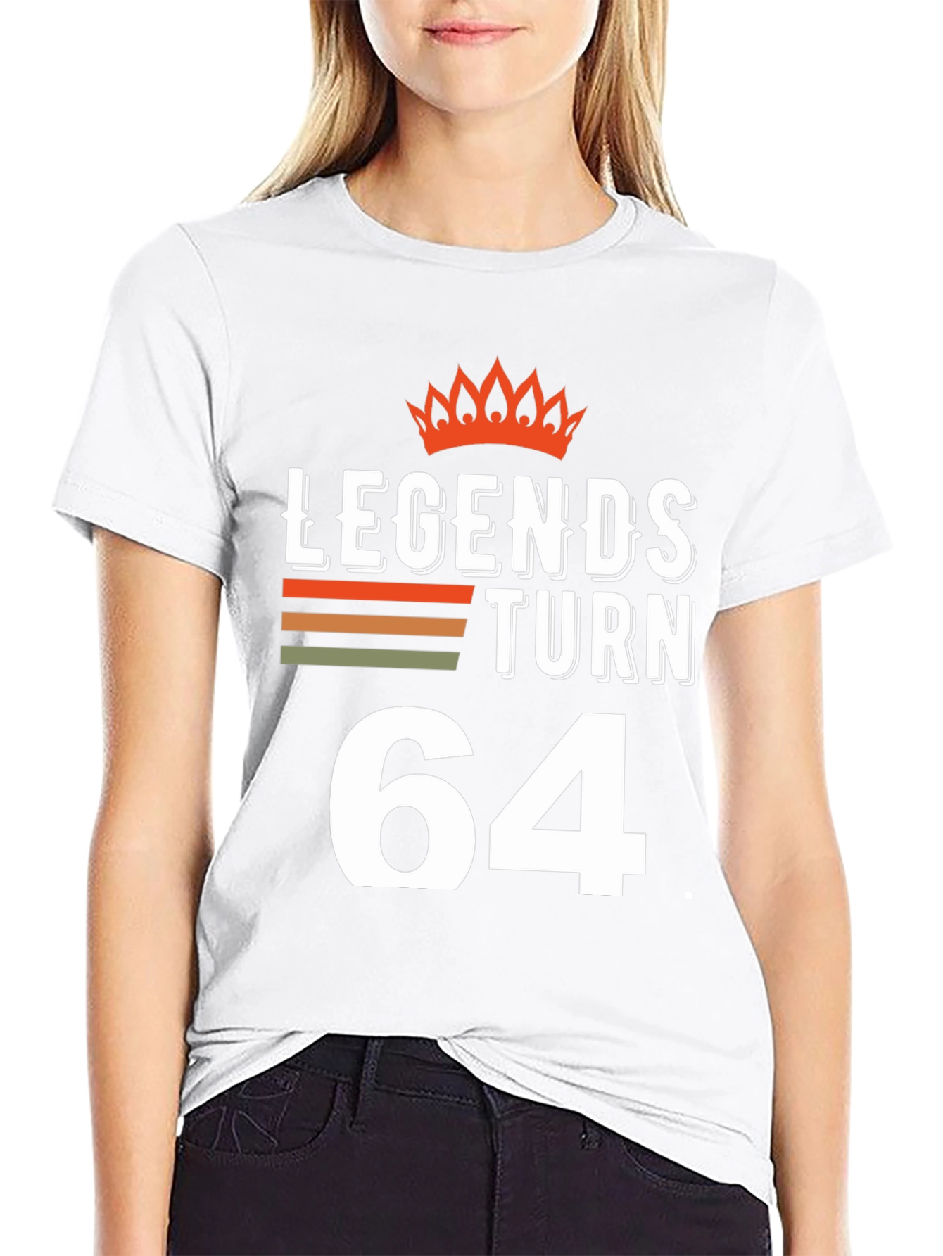 Legends Turn 64 T-Shirt - Birthday Gift