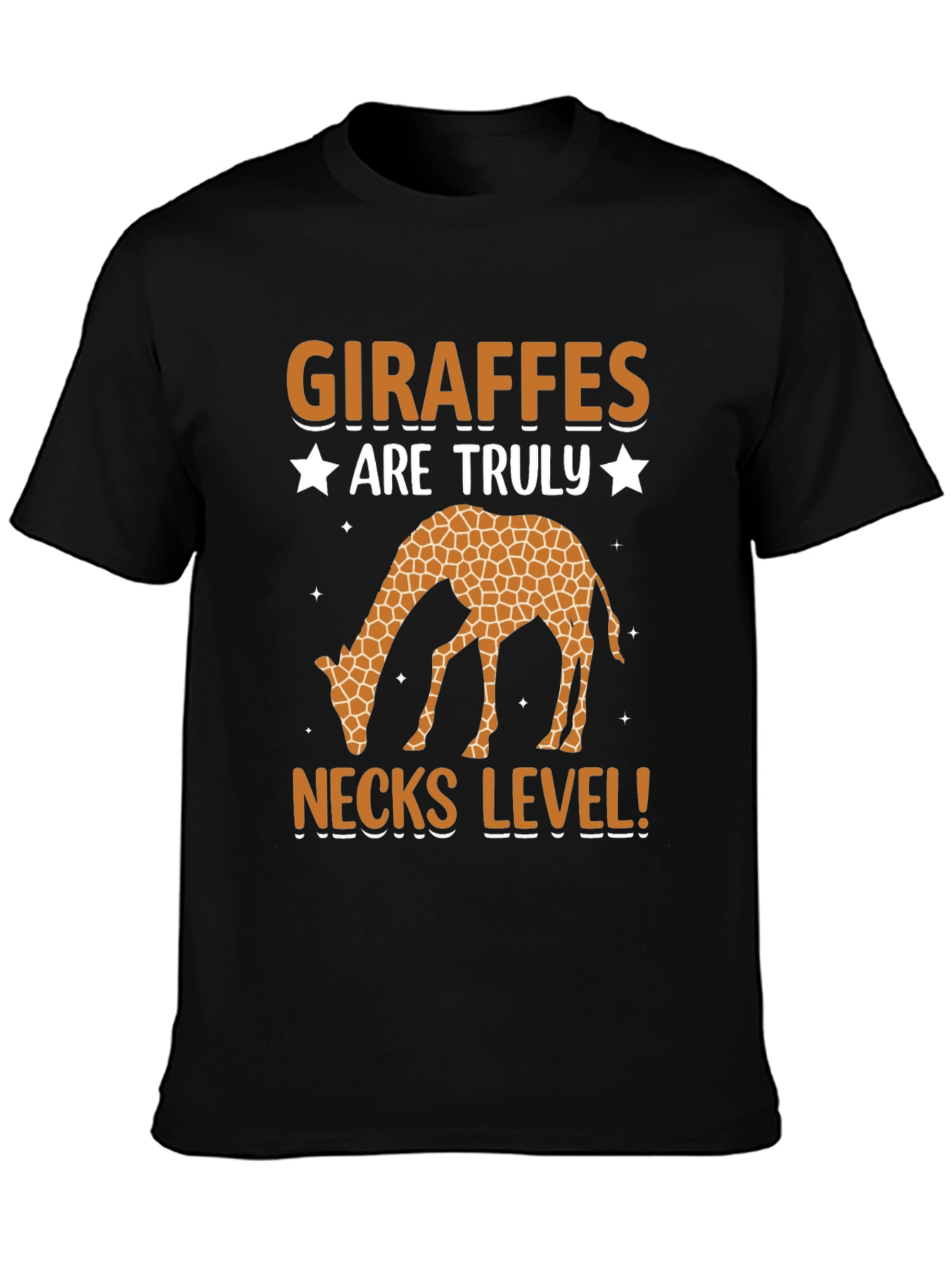Giraffe Necks Level Graphic T-Shirt