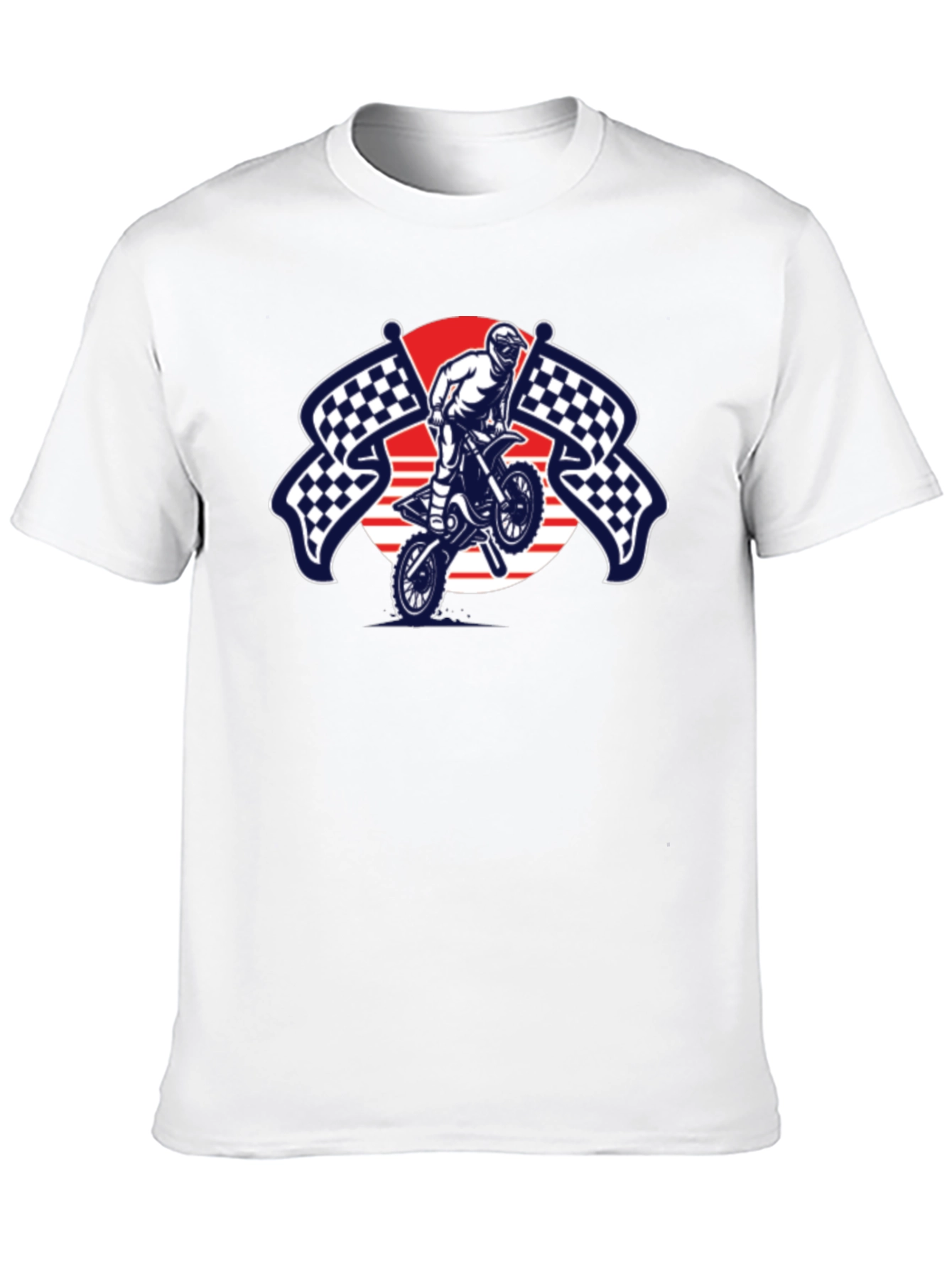 Motocross Graphic Black T-Shirt
