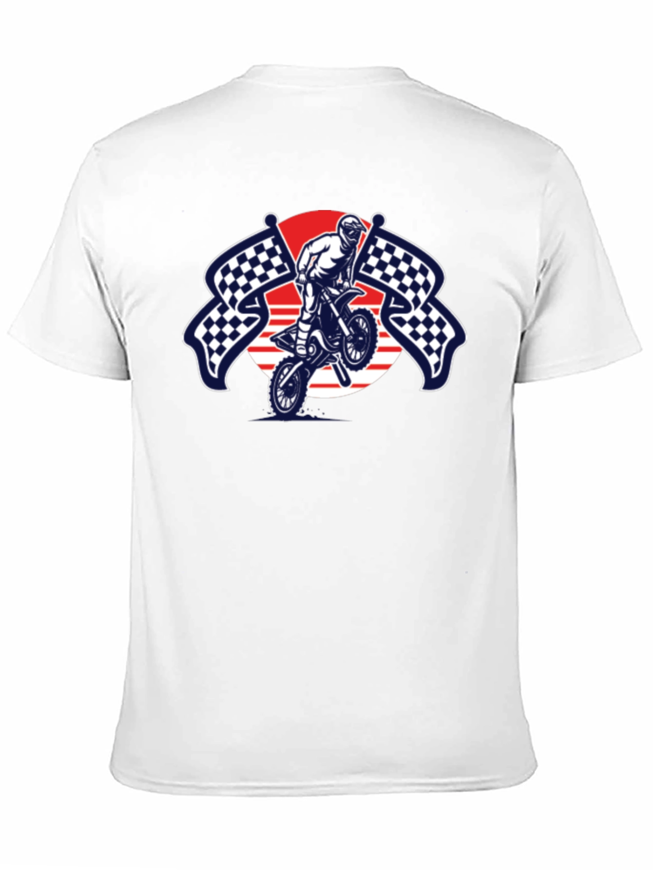 Motocross Graphic Black T-Shirt