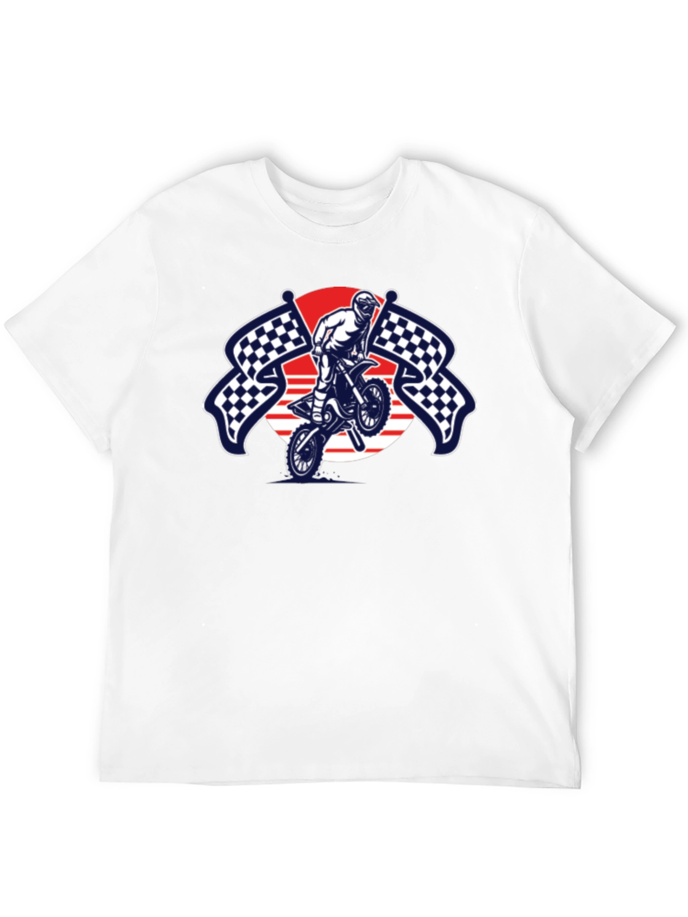 Motocross Graphic Black T-Shirt