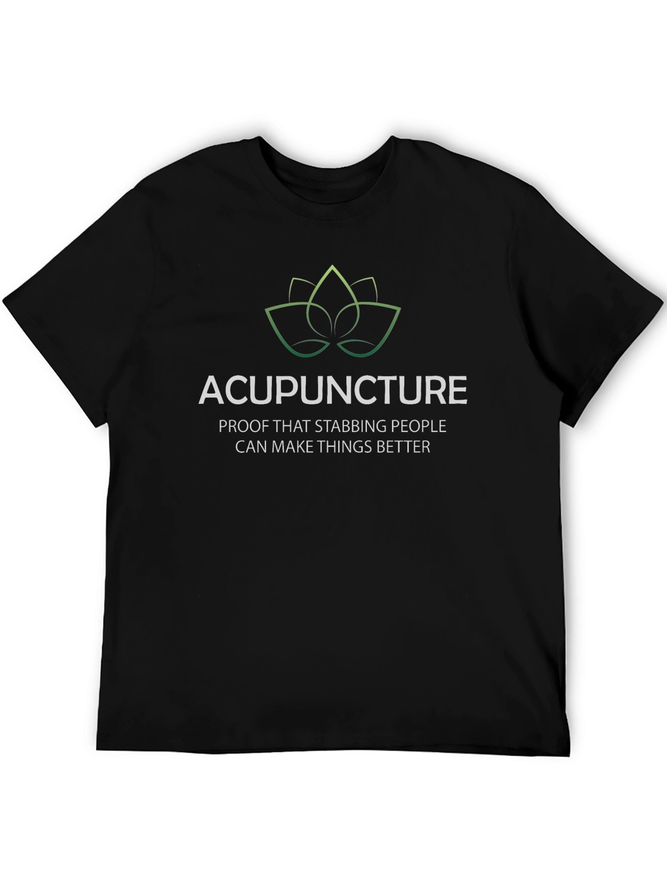 Acupuncture Stabbing People Graphic Tee