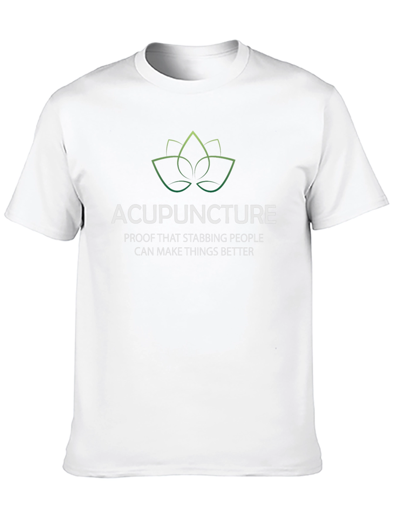 Acupuncture Stabbing People Graphic Tee